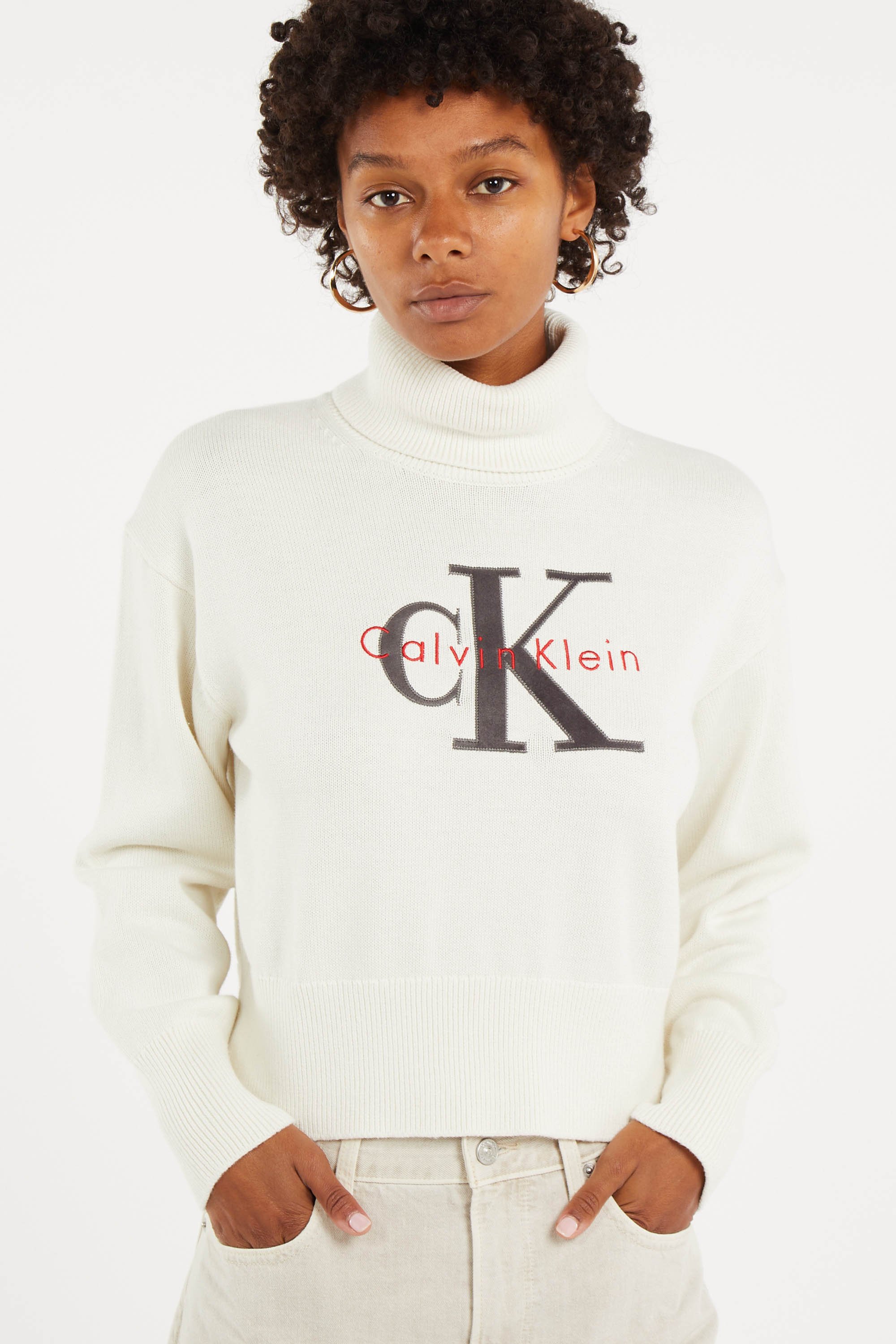 Pull | Blanc CALVIN KLEIN Femme