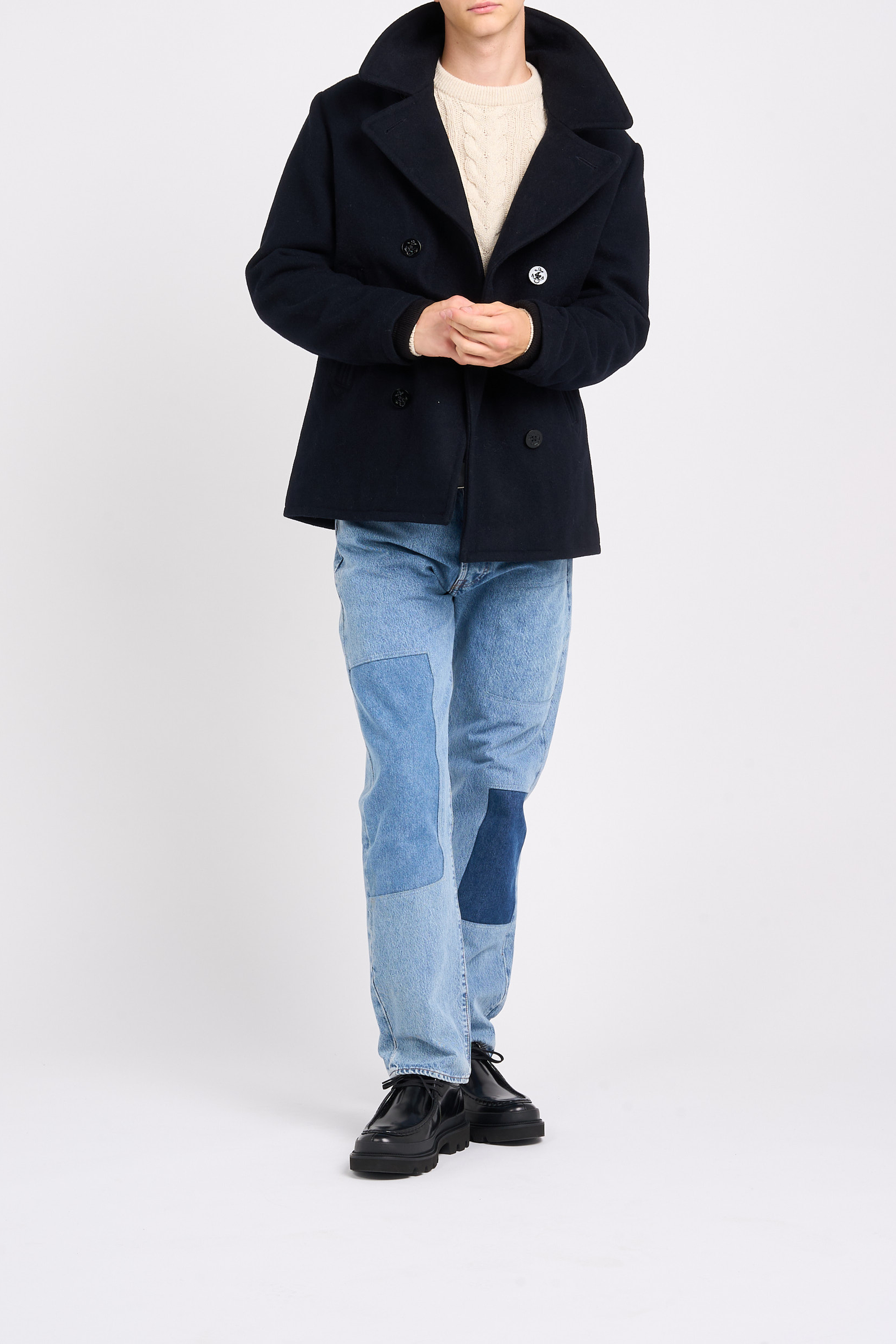 Manteau | Bleu SCHOTT Homme