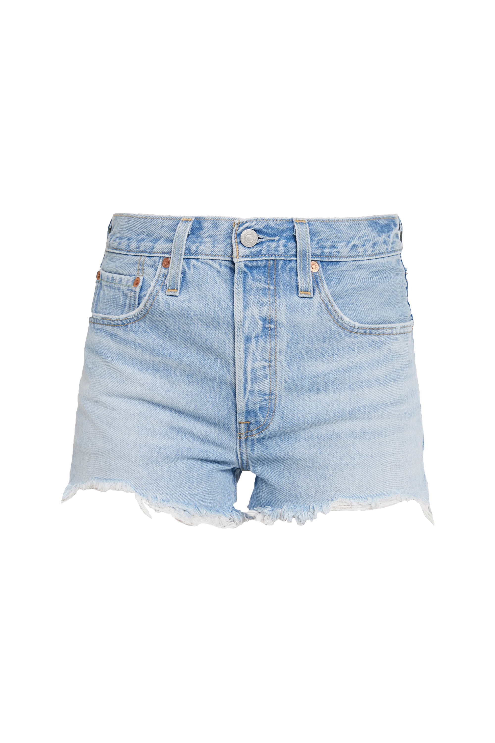 High Waisted denim shorts Blue
