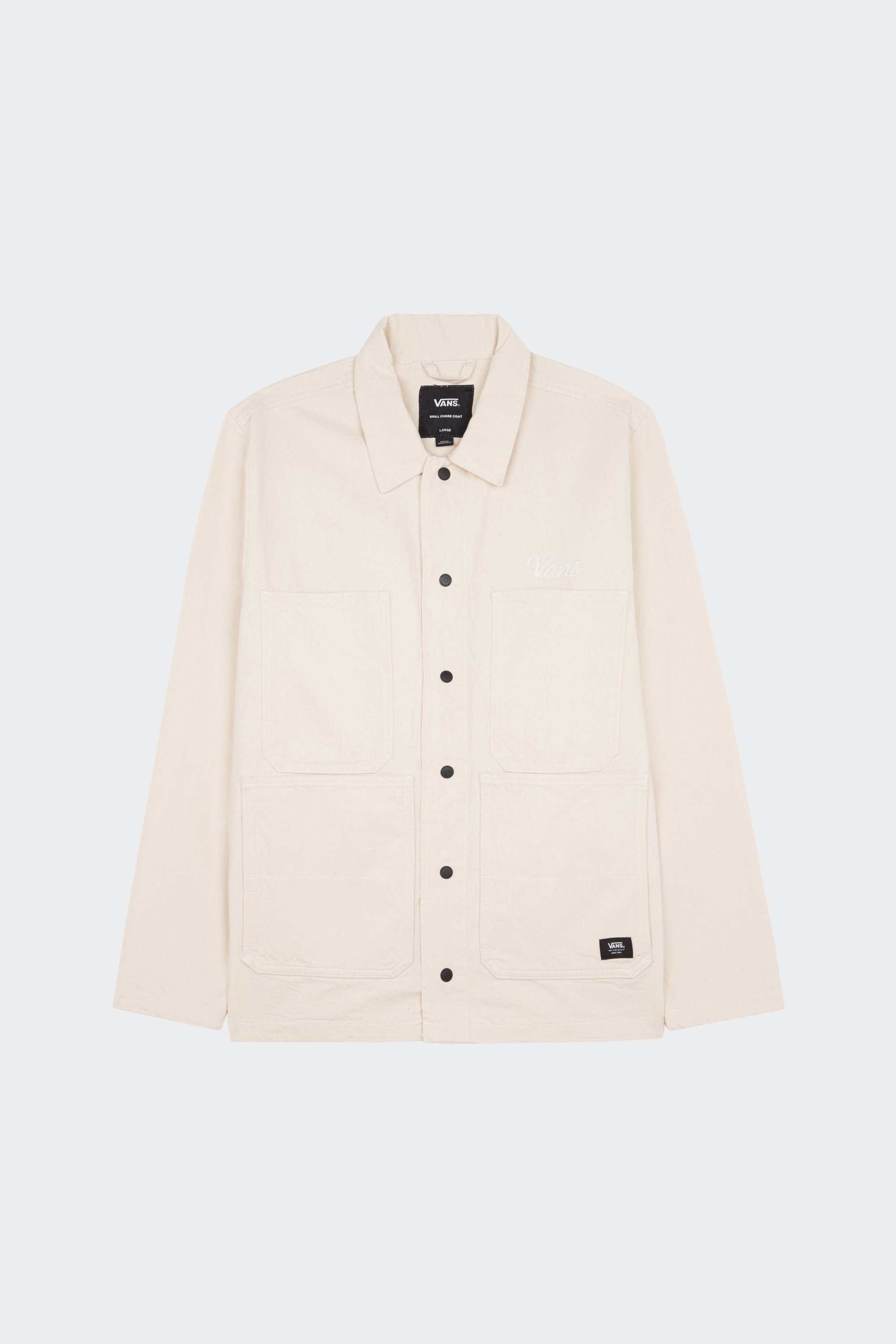 Chemise Hickory stripe drill ch Beige Vans Homme Citadium