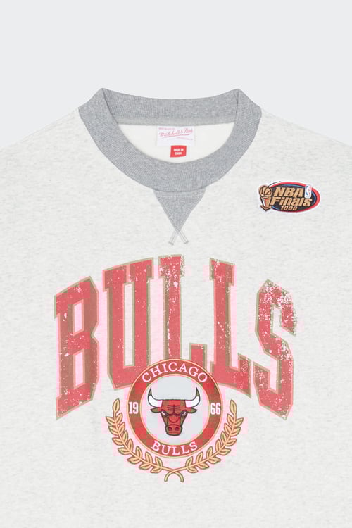 MITCHELL & NESS Sweatshirt Gris