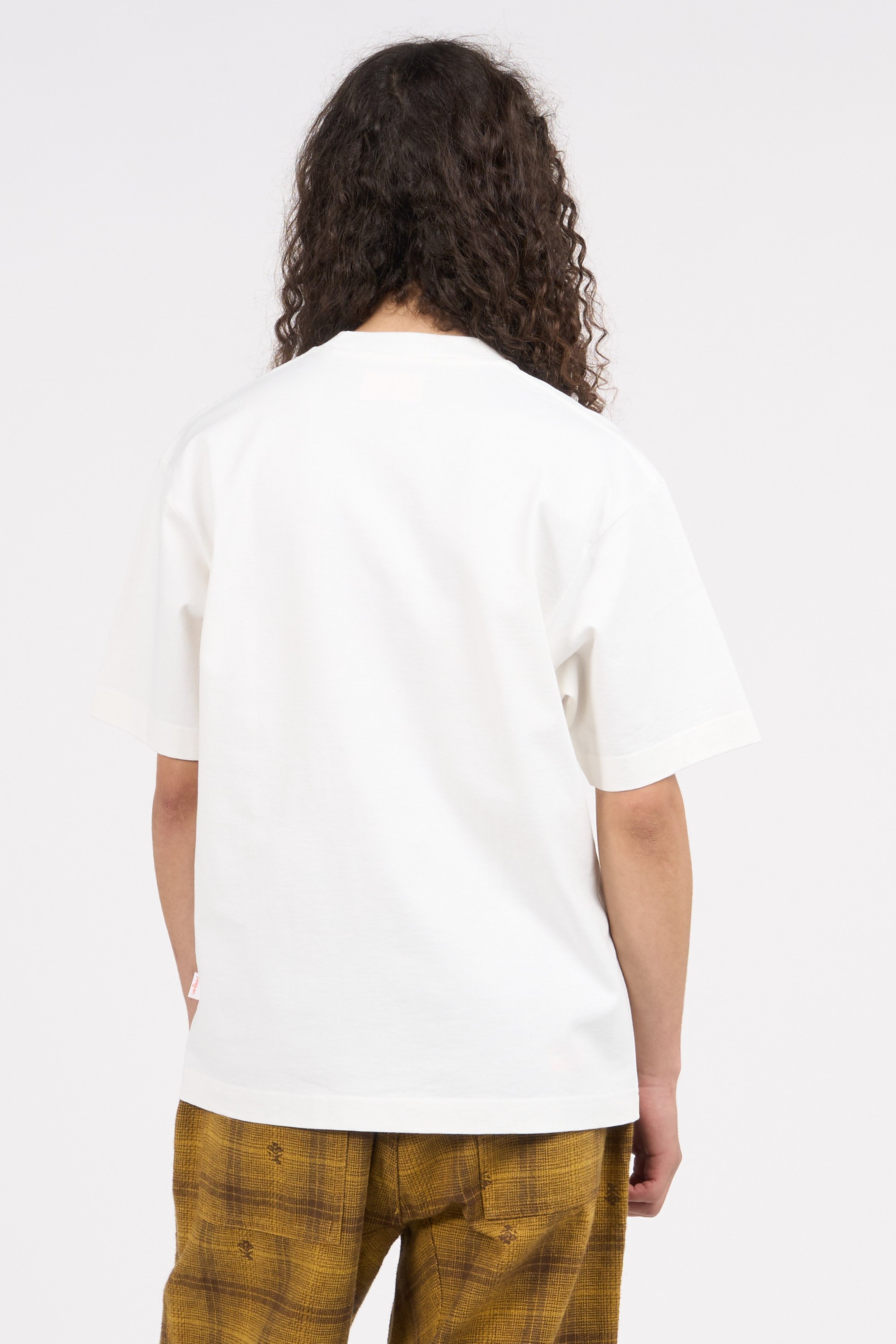 Regular-fit round-neck cotton T-shirt | Beige by VERLAN Regular-fit round-neck cotton T-shirt Beige