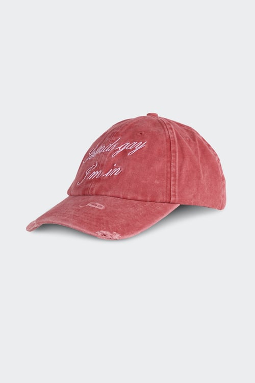 CARNE BOLLENTE Casquette Rouge