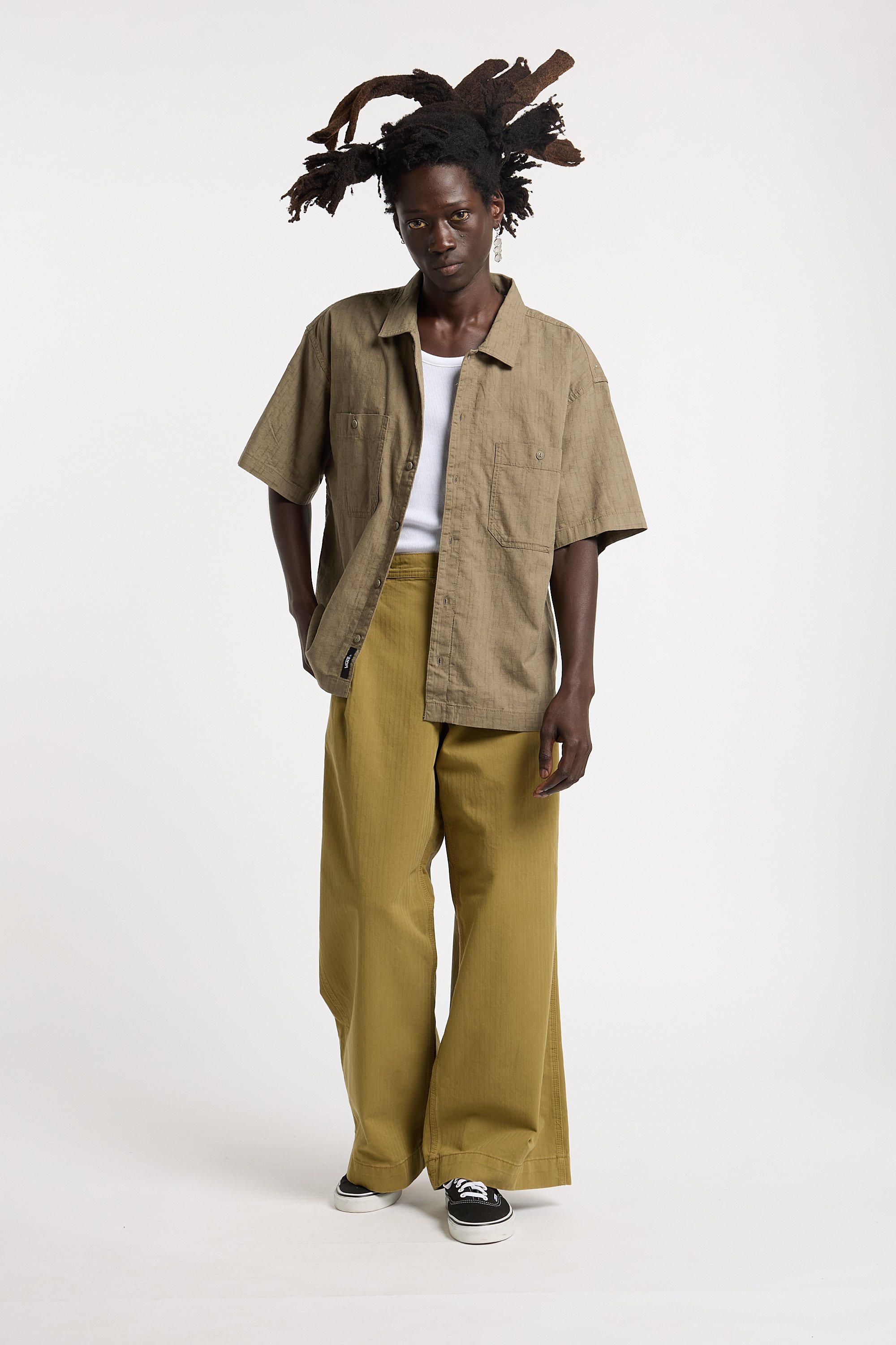 Colonel plain shirt VANS Grey