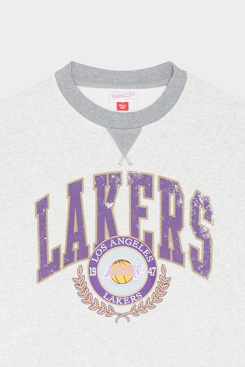 MITCHELL & NESS Sweatshirt Gris