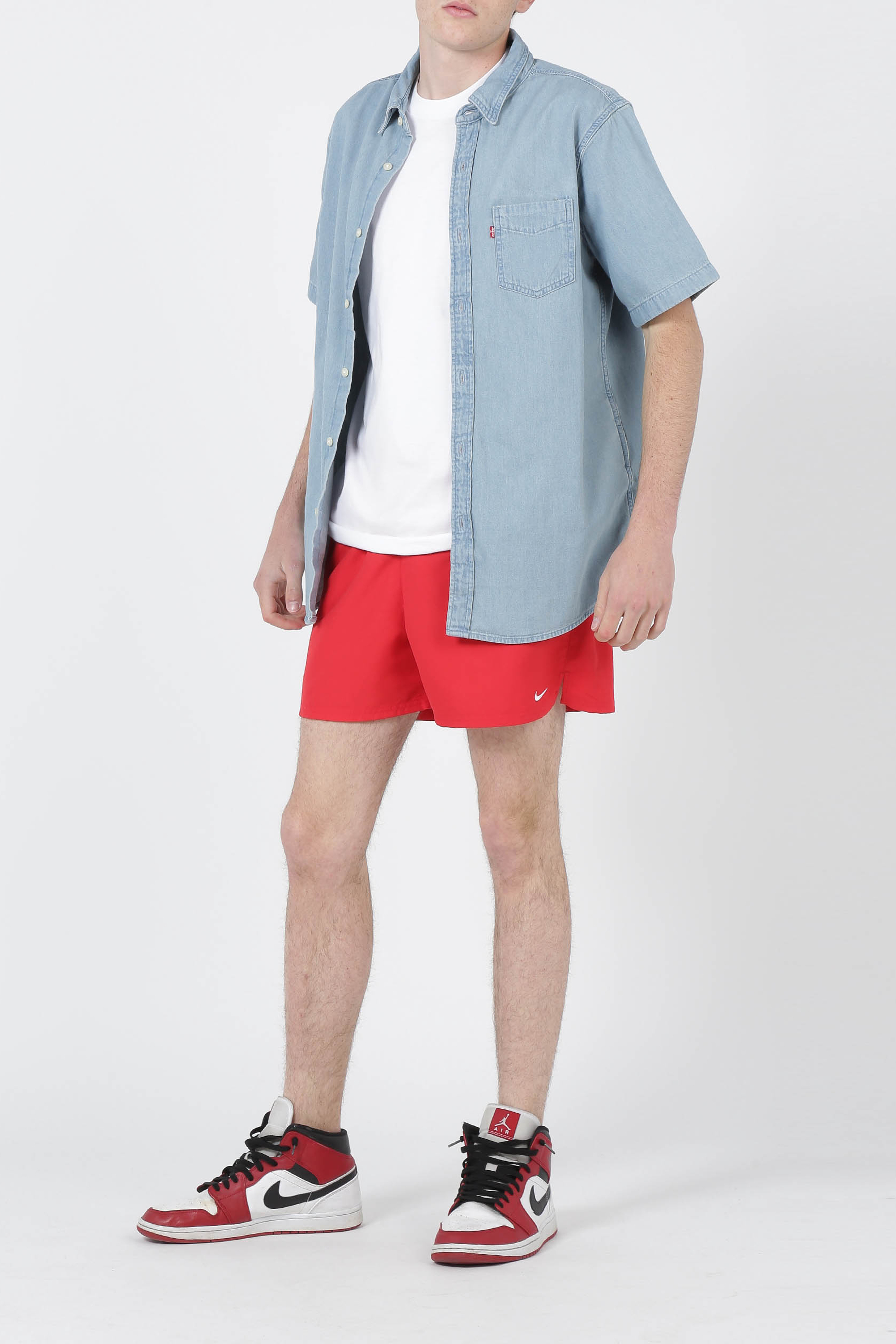 Short de bain | Rouge NIKE SWIM Homme