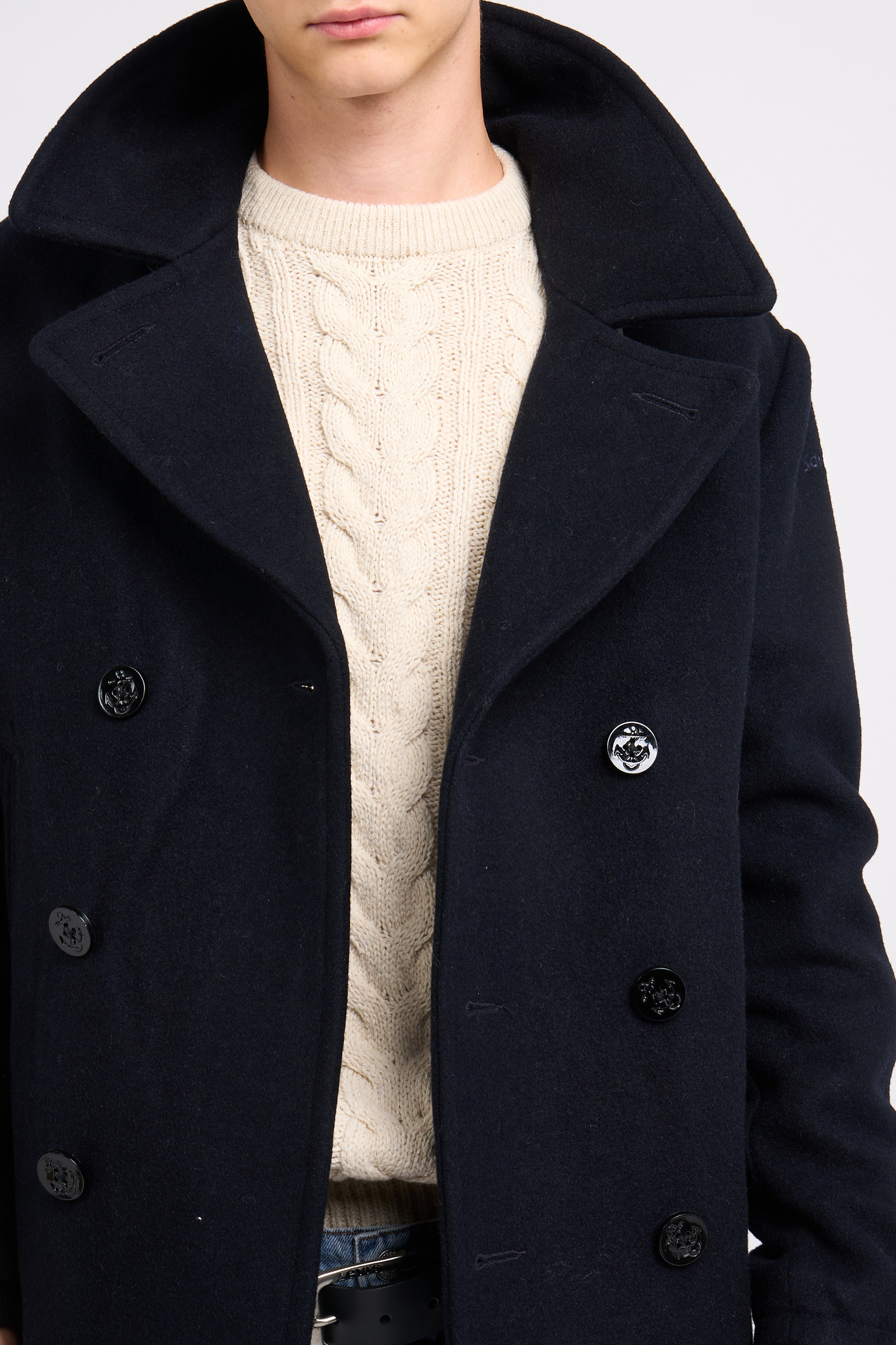 Manteau | Bleu SCHOTT Homme
