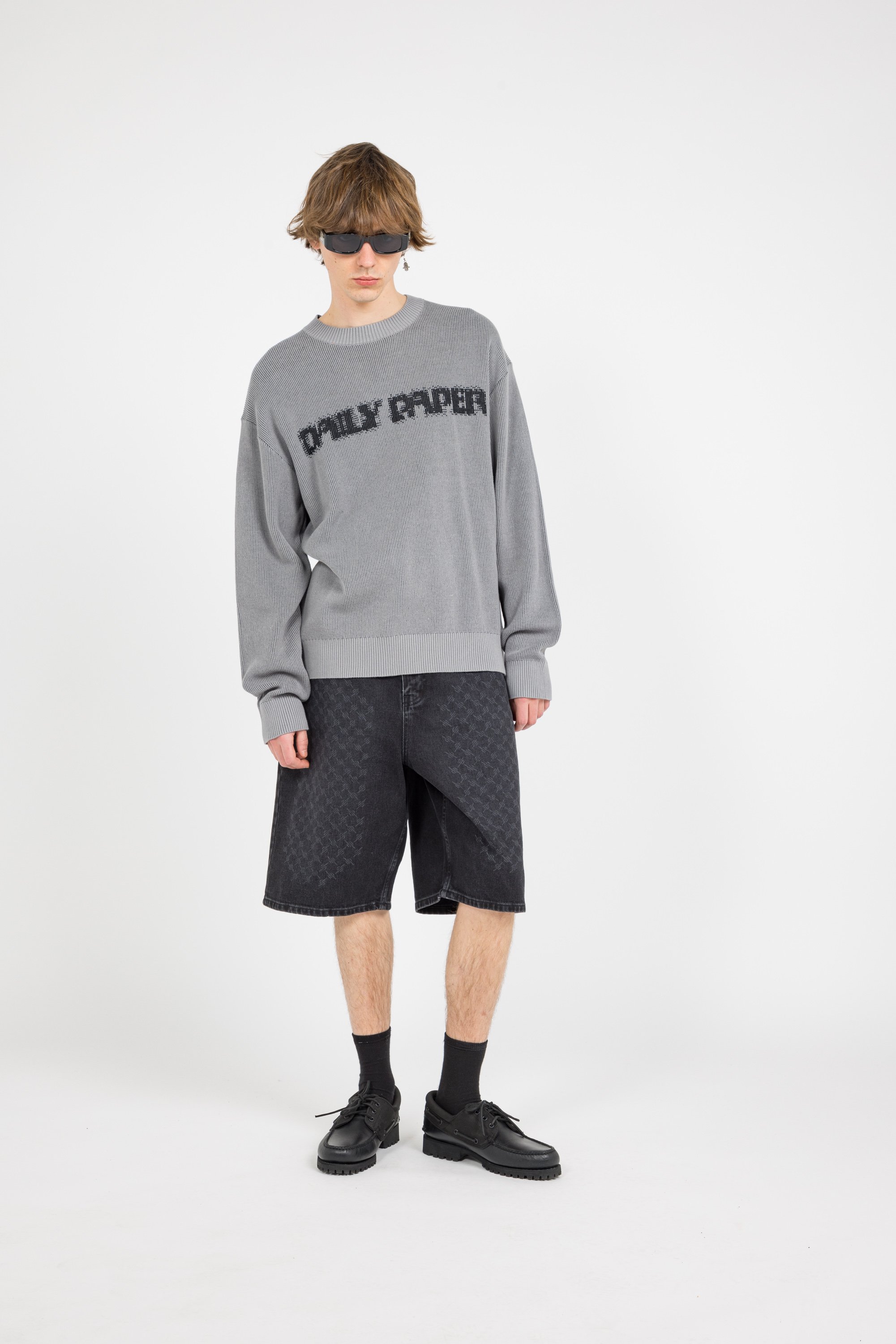 Pull DAILY PAPER Gris