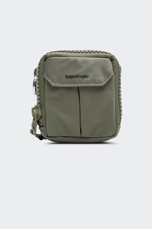 TOPOLOGIE Pochette Kaki