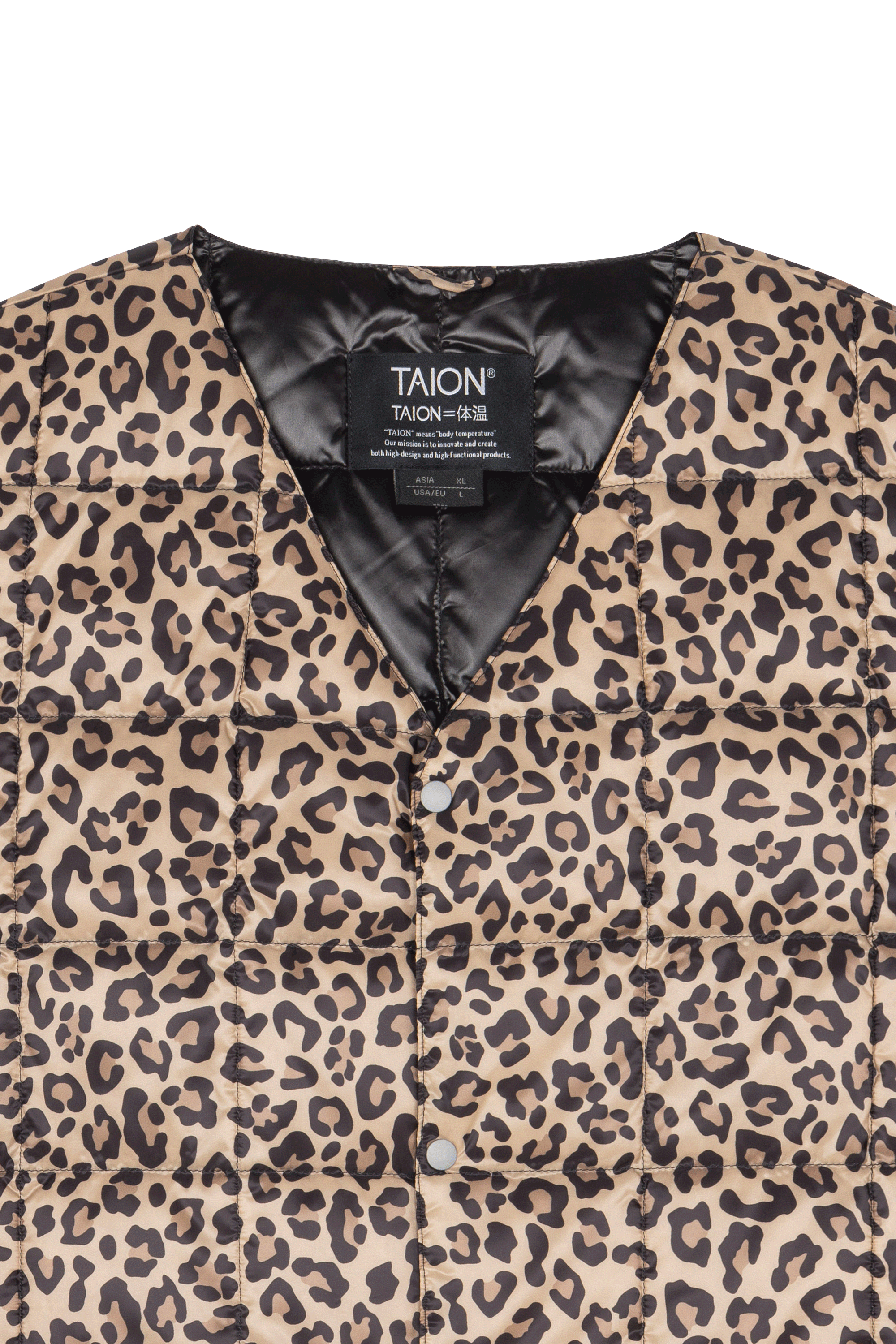 Doudoune sans manches  TAION Marron