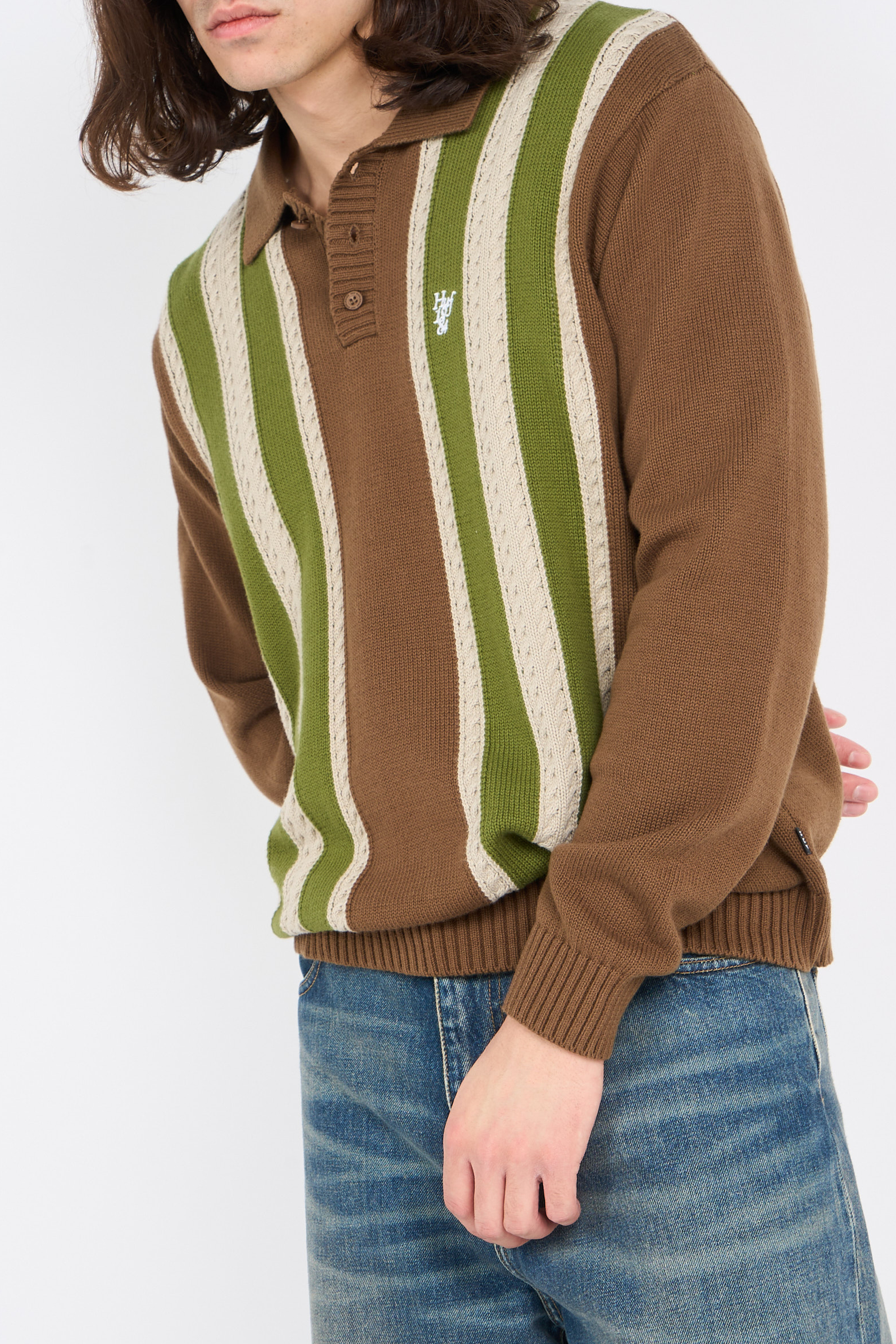 Polo shirt | Brown HUF Men