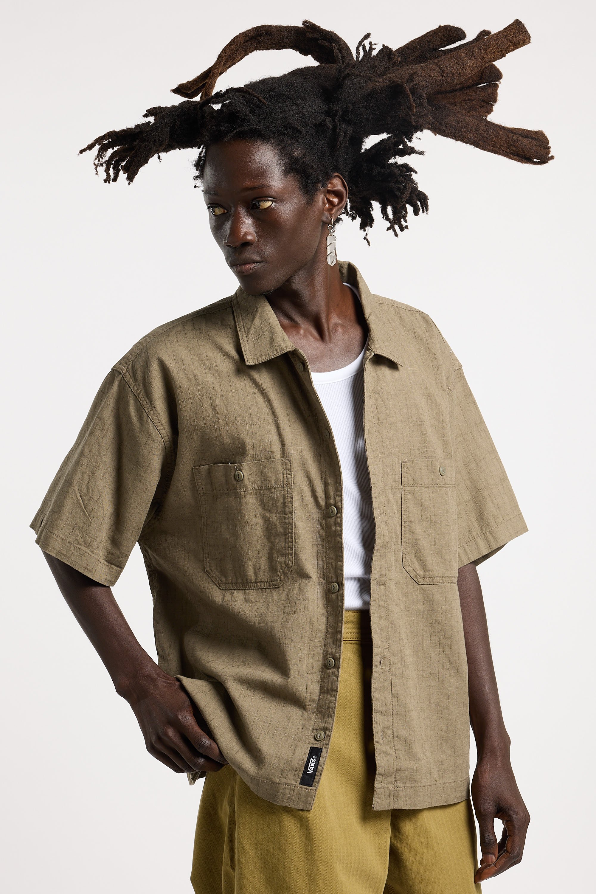 Colonel plain shirt | Grey VANS Men