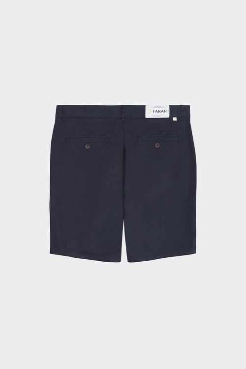 FARAH Cotton chino shorts Blue