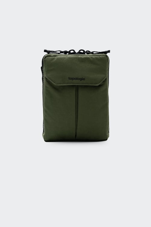 TOPOLOGIE Pochette Kaki