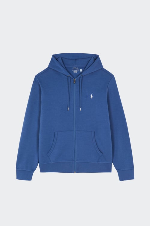 Polo - Hoodie zippé - Taille L Bleu