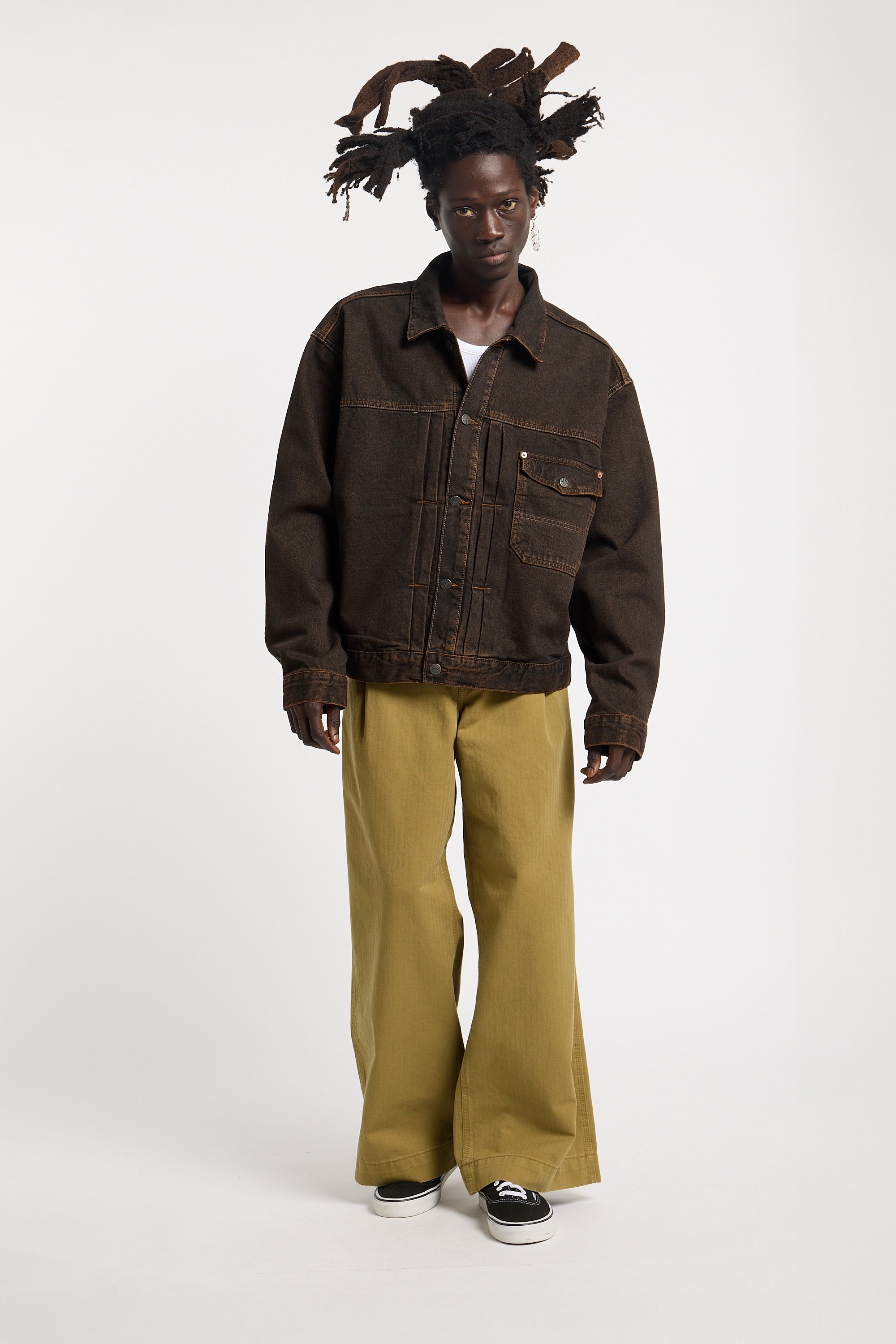 Veste en jean VANS Noir
