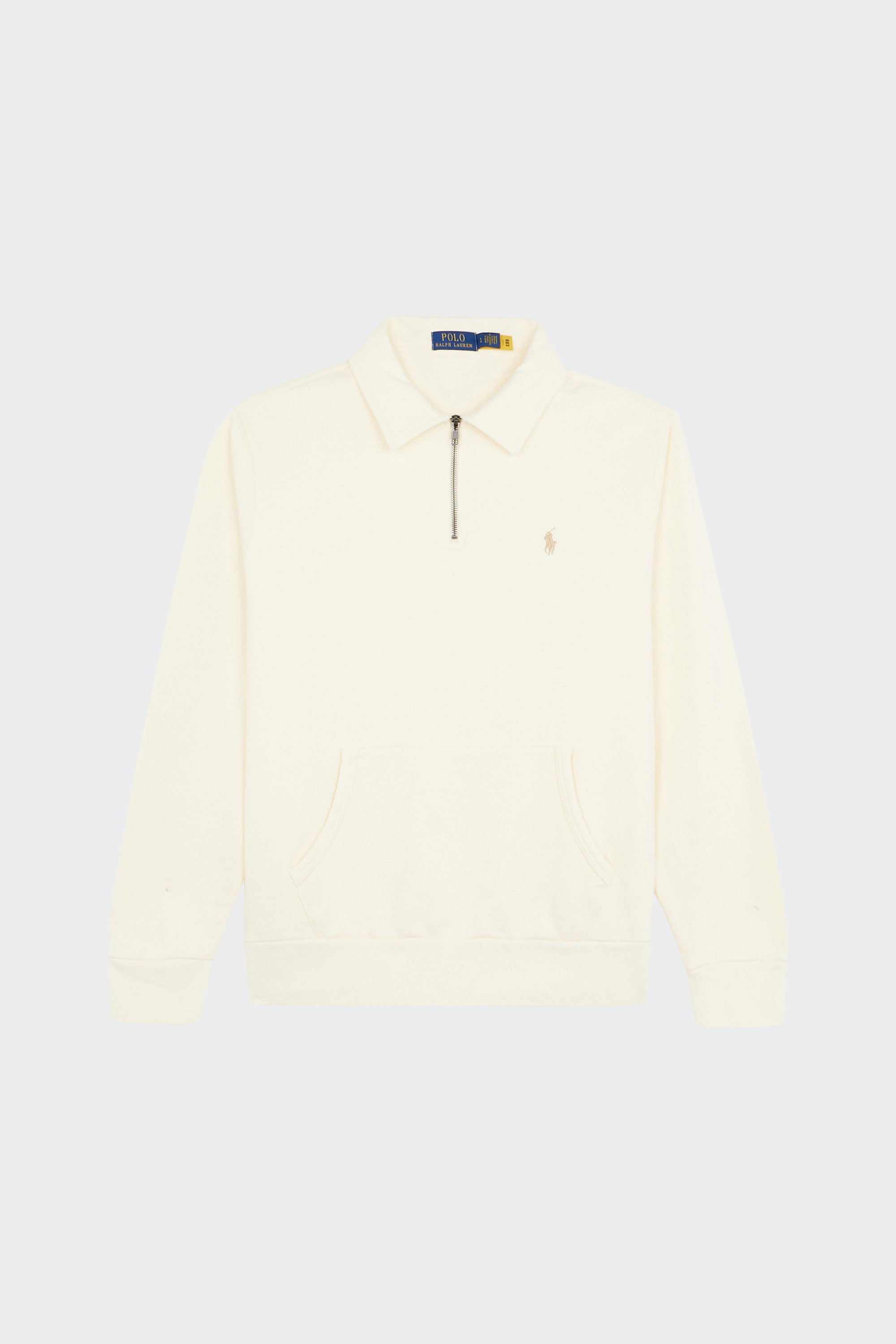 Zip-up hoodie | Beige by POLO RALPH LAUREN Zip-up hoodie Beige
