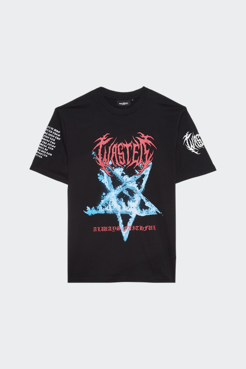 WASTED T-shirt  Noir