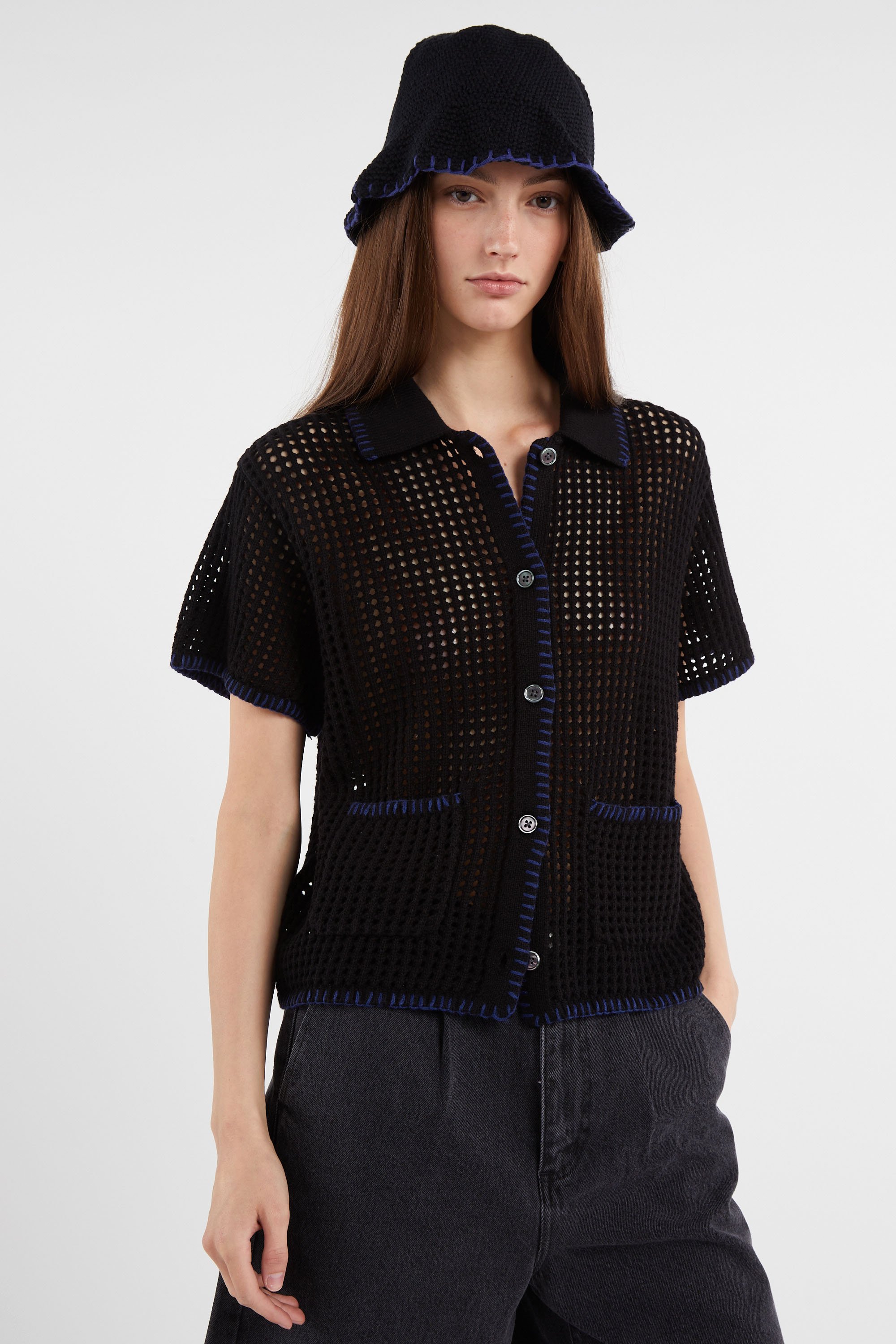Cardigan | Black OBEY Women