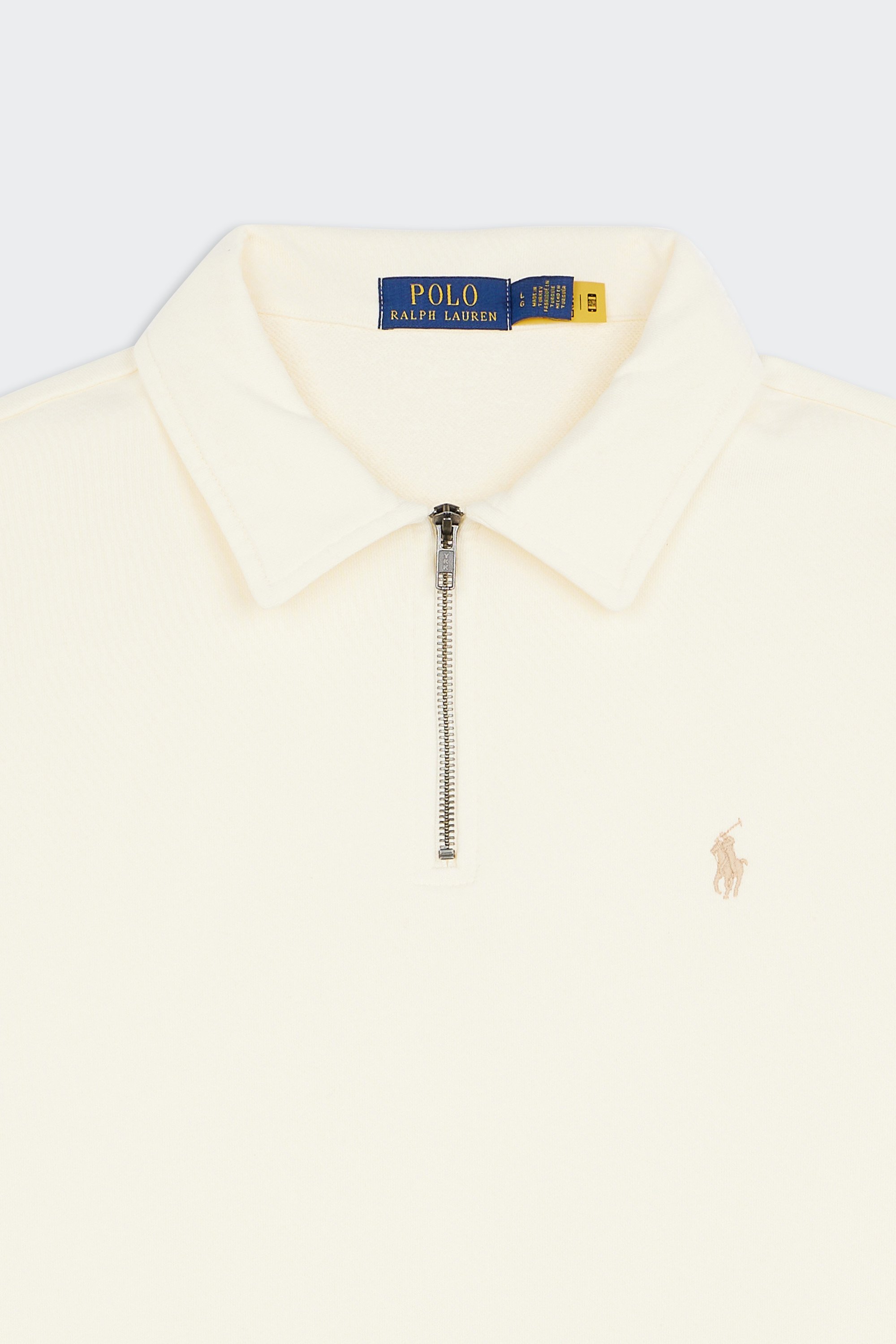 Zip-up hoodie | Beige by POLO RALPH LAUREN Zip-up hoodie Beige