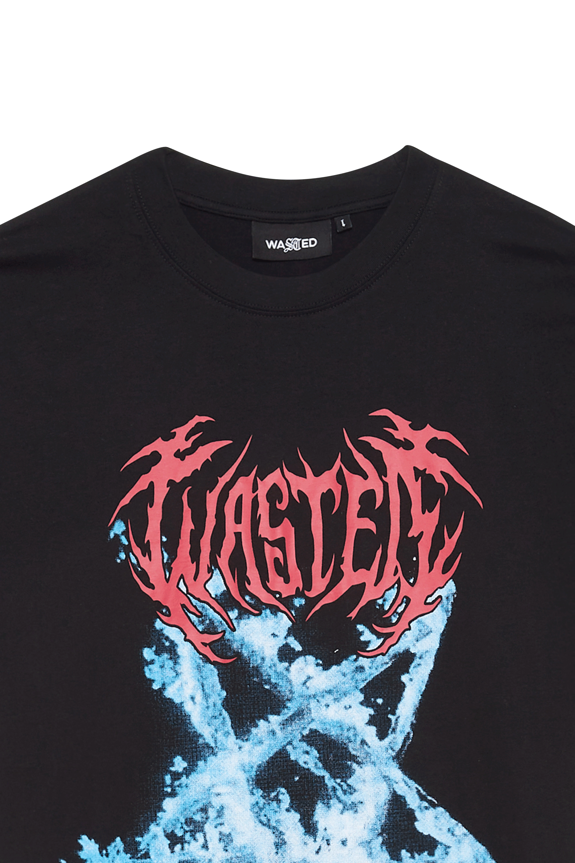 T-shirt  WASTED Noir