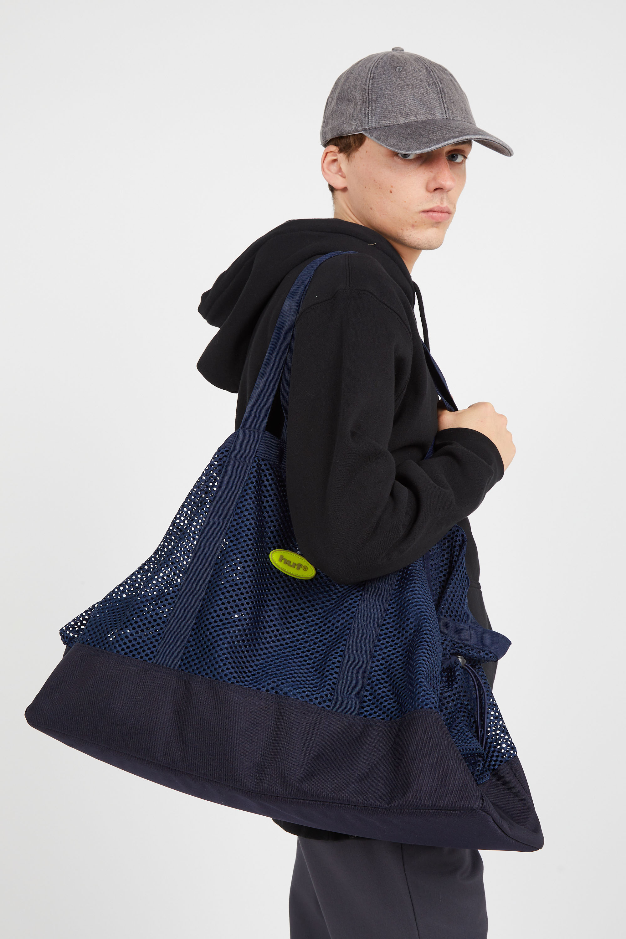 Sac shopping Bleu