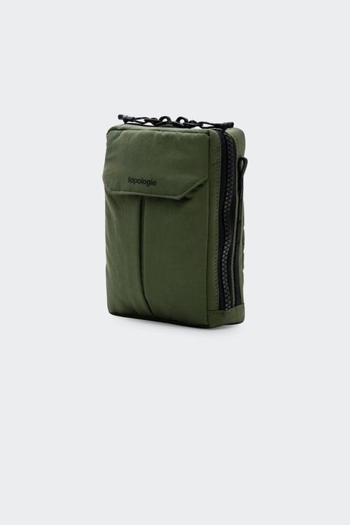 TOPOLOGIE Pochette Kaki