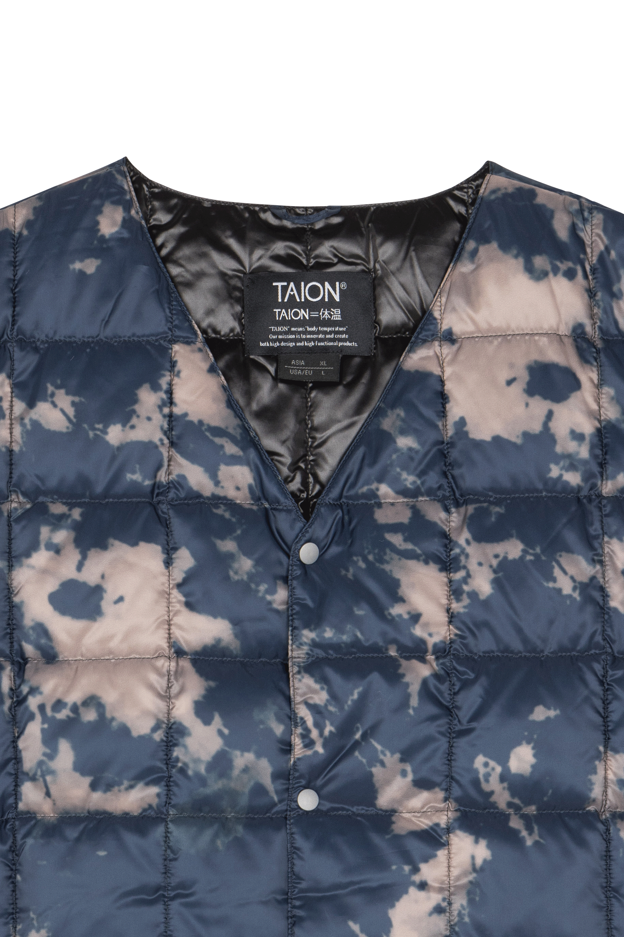 Doudoune sans manches  TAION Multicolore