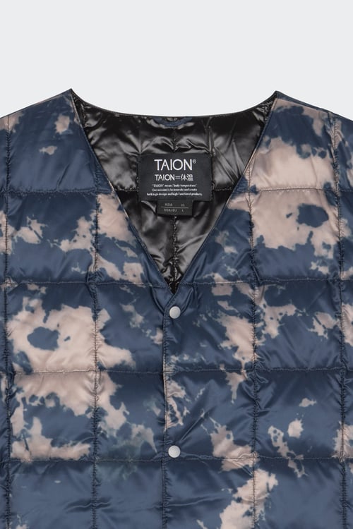 TAION Doudoune sans manches  Multicolore