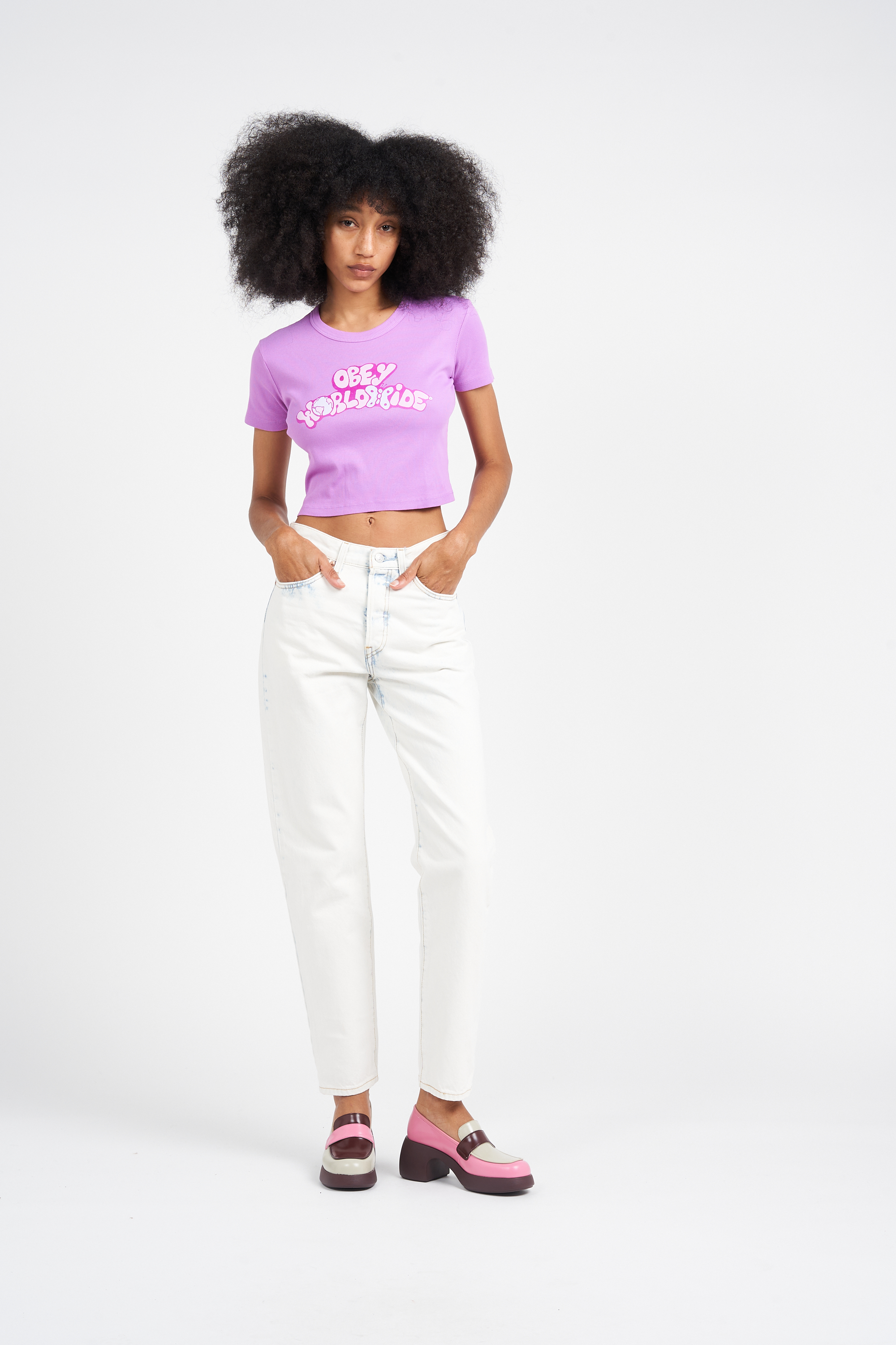 T-shirt Violet