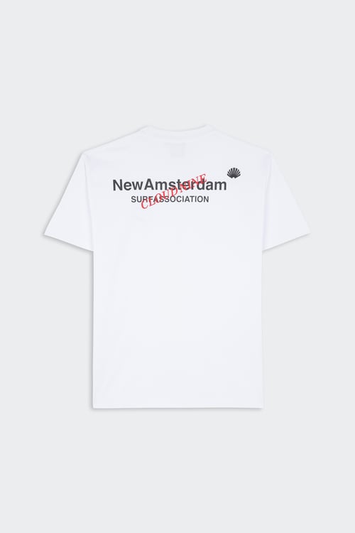 NEW AMSTERDAM SURF ASSOCIATION T-shirt  Blanc