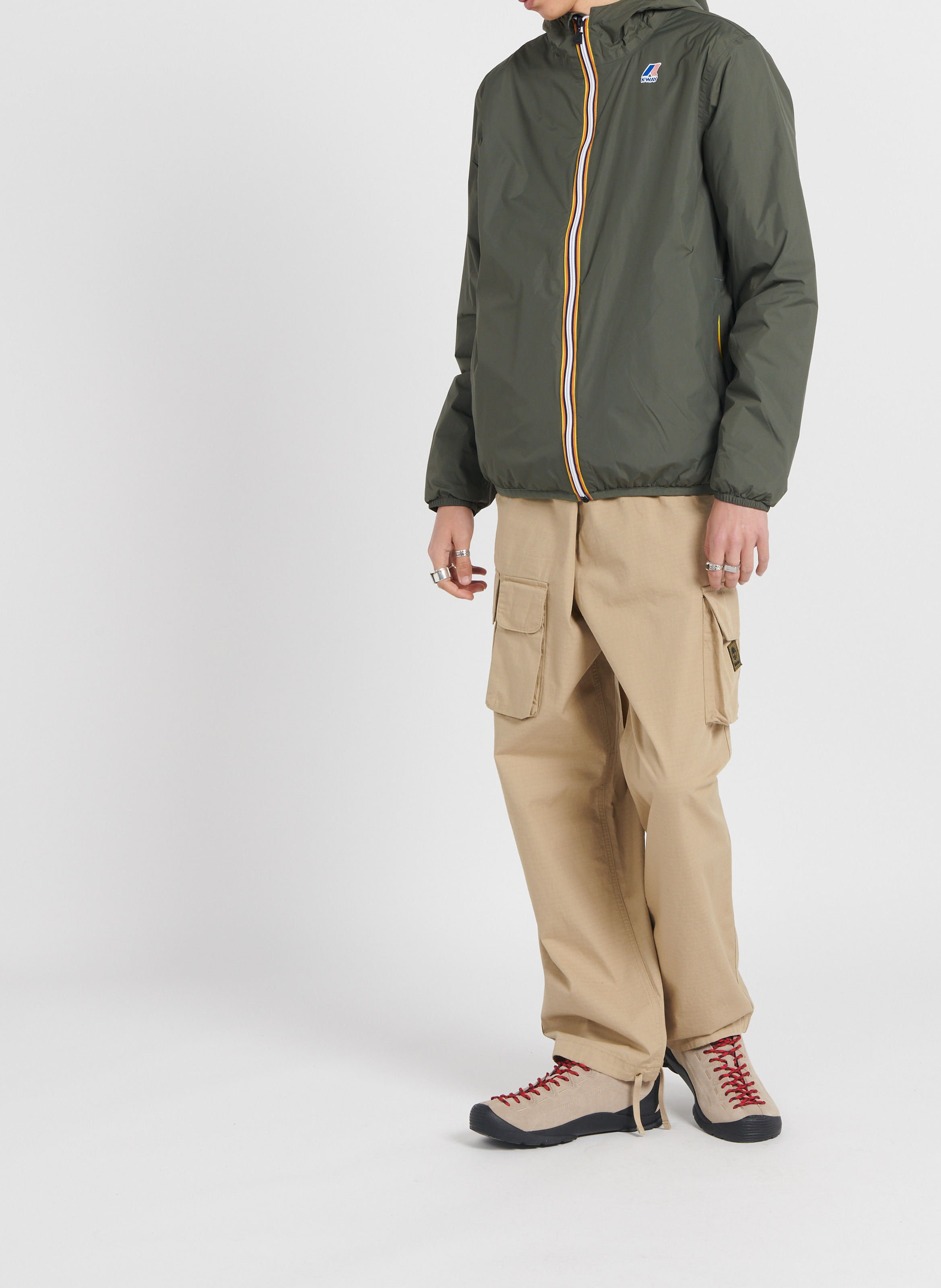 Parka K-WAY Kaki