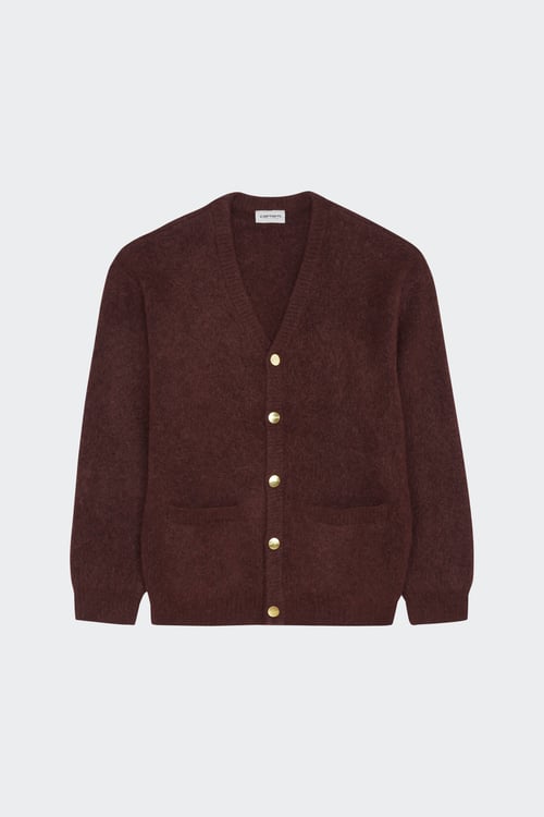 Cardigan clearance homme marron