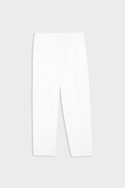 LACOSTE Pantalon Blanc