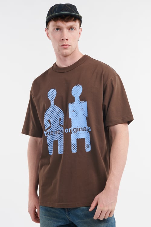 THE NEW ORIGINALS T-shirt Marron