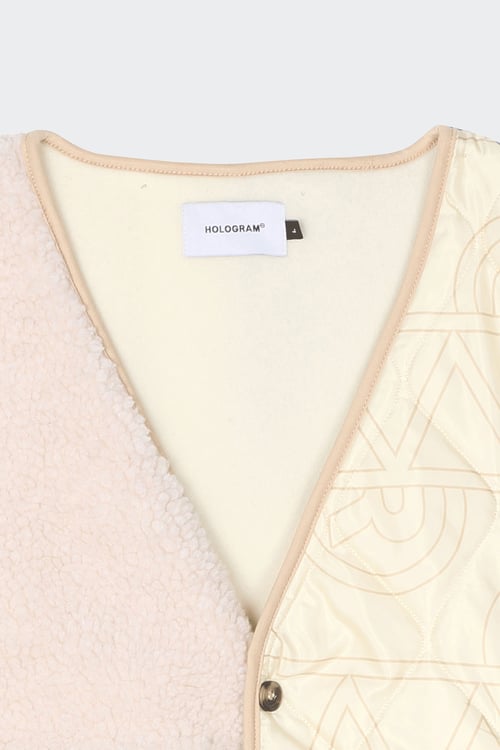 HOLOGRAM veste sans manches Multicolor