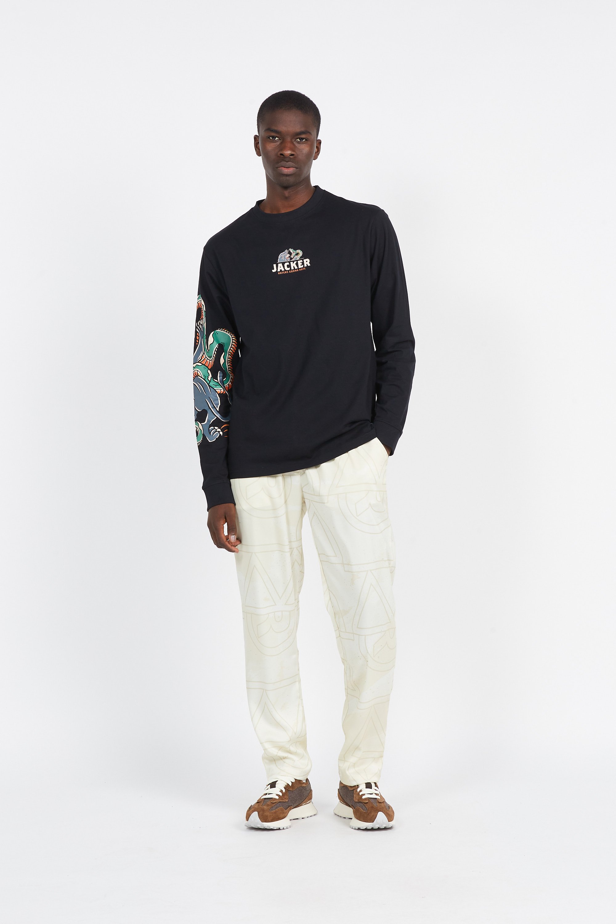 Trousers HOLOGRAM Beige