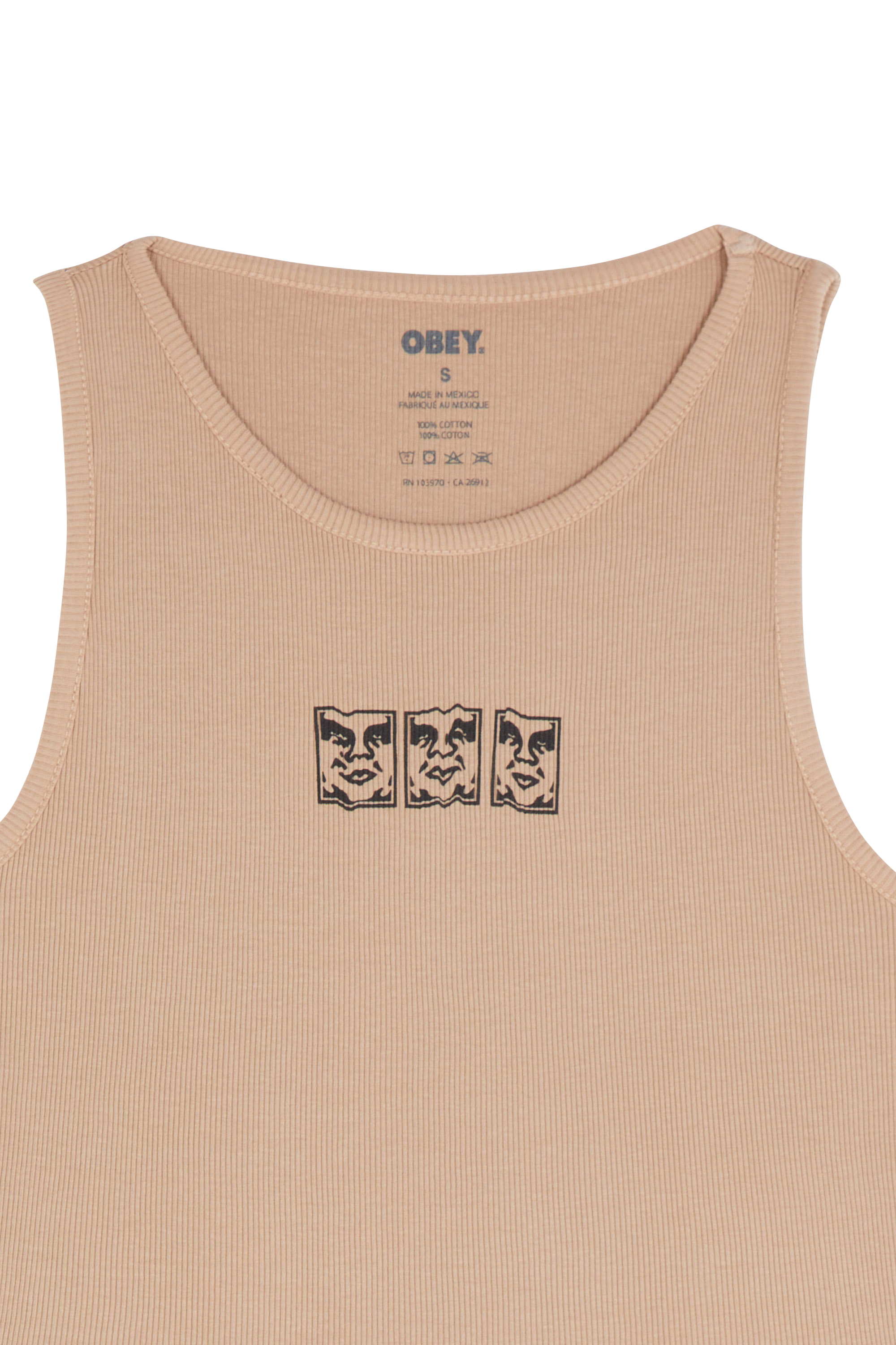 Tank top OBEY Brown