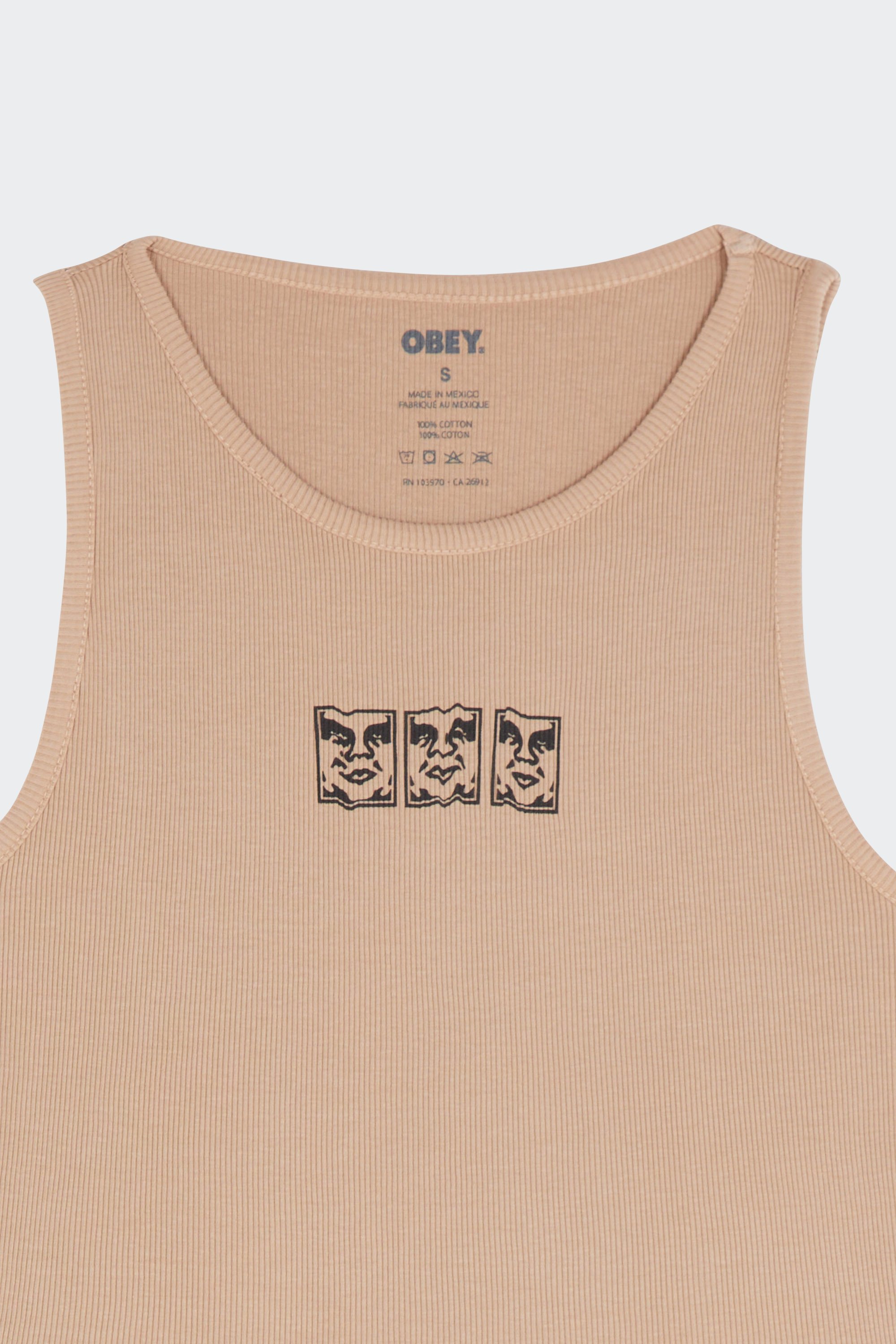 Tank top | Brown by OBEY Tank top Brown