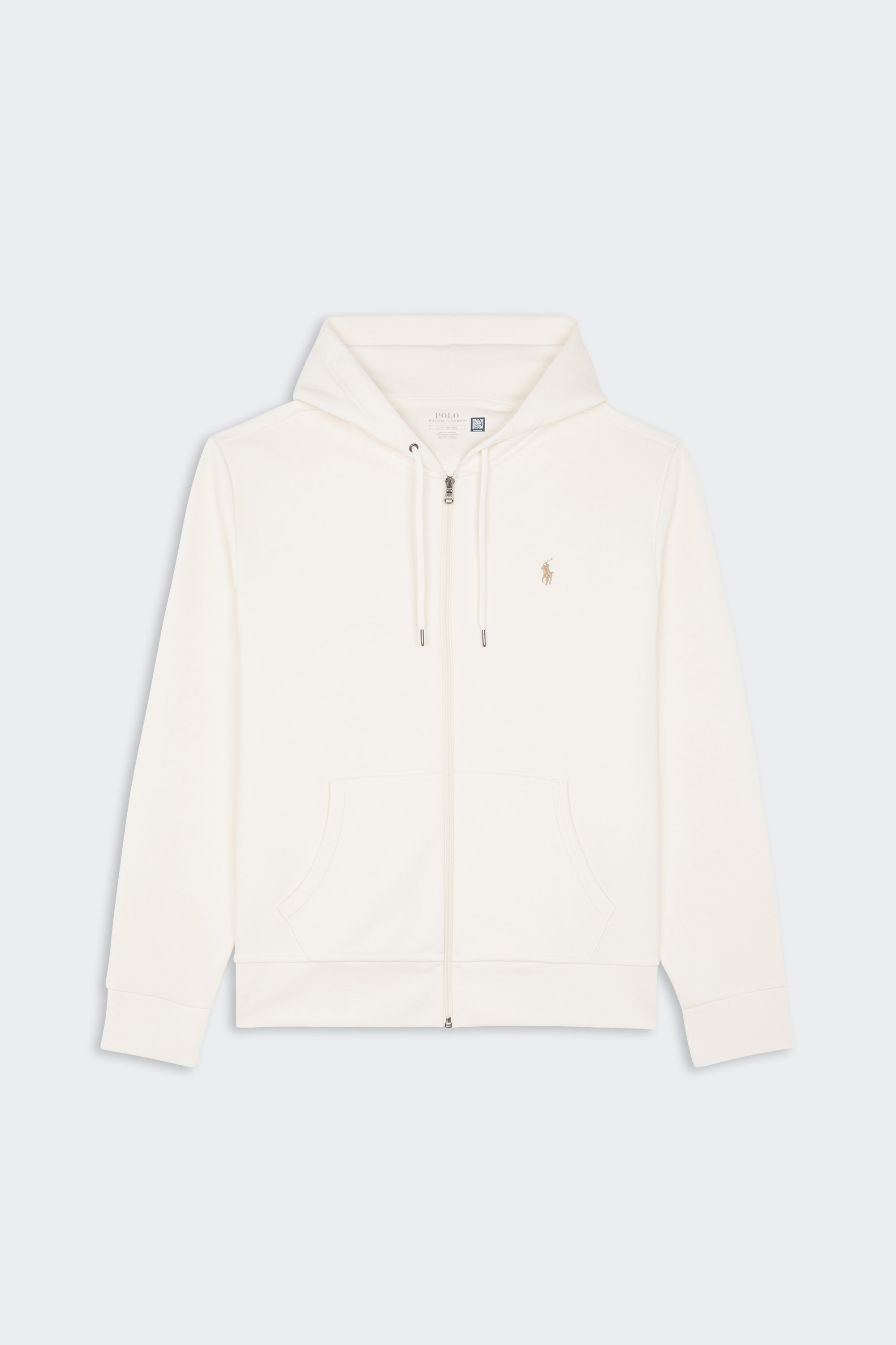 Hoodie zippé | Beige by POLO RALPH LAUREN Hoodie zippé Beige