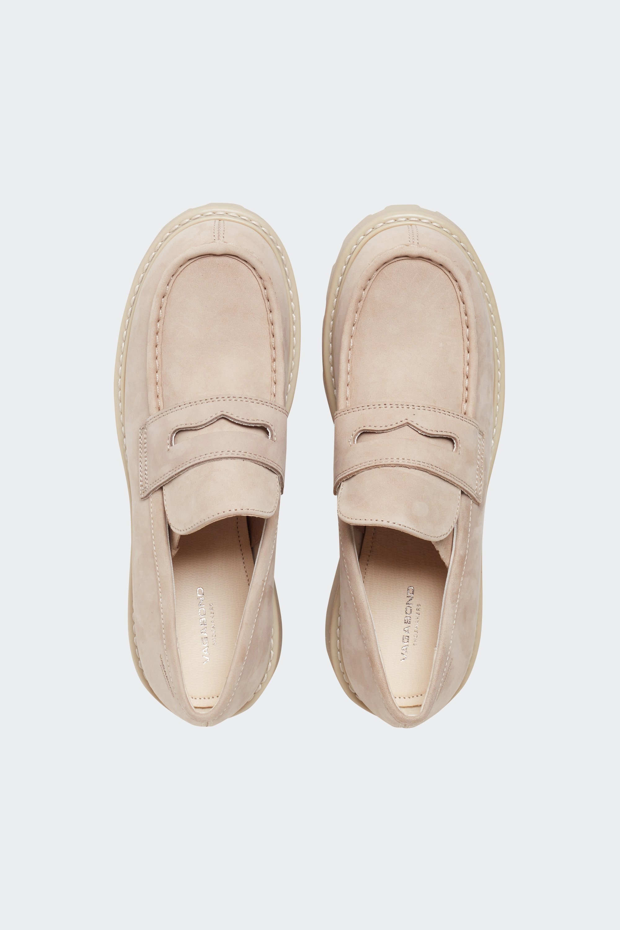 Mocassins | Beige by VAGABOND SHOEMAKERS Mocassins Beige