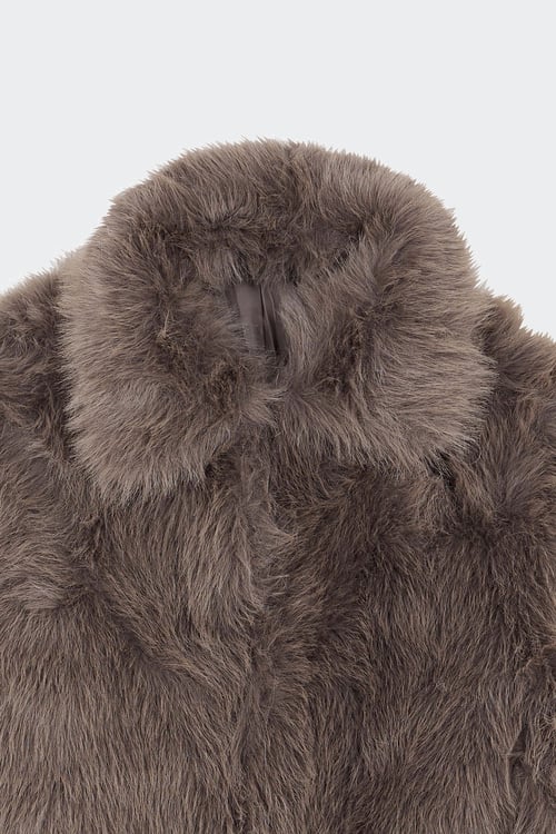 NOISY MAY Manteau Gris