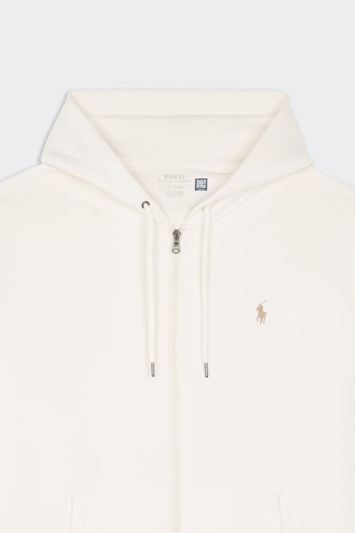 POLO RALPH LAUREN Hoodie zippé Beige