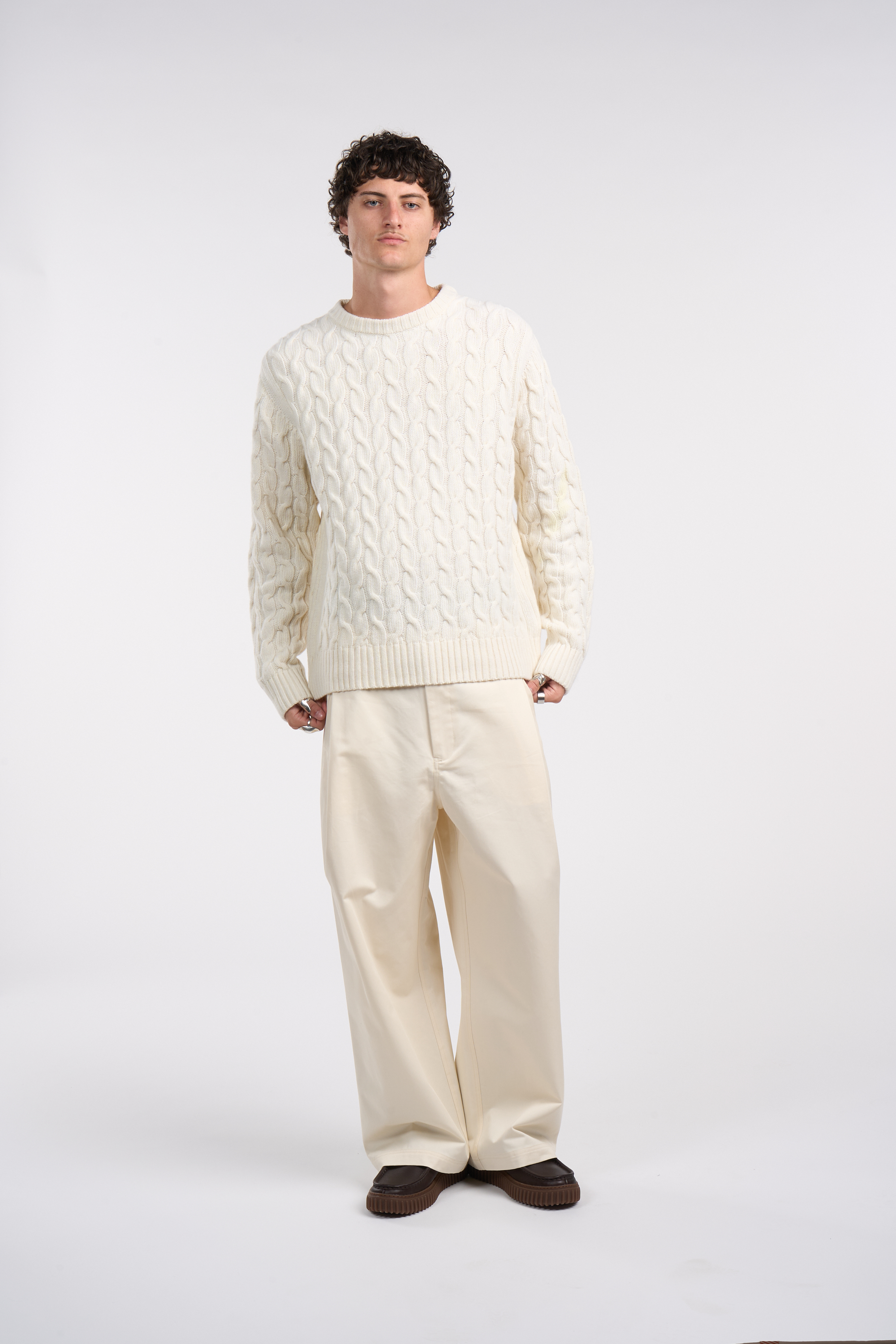 Pantalon Beige