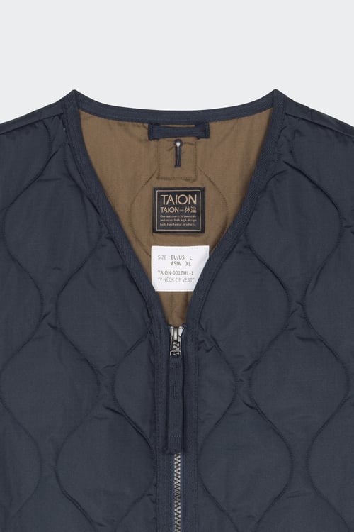 TAION Doudoune Bleu