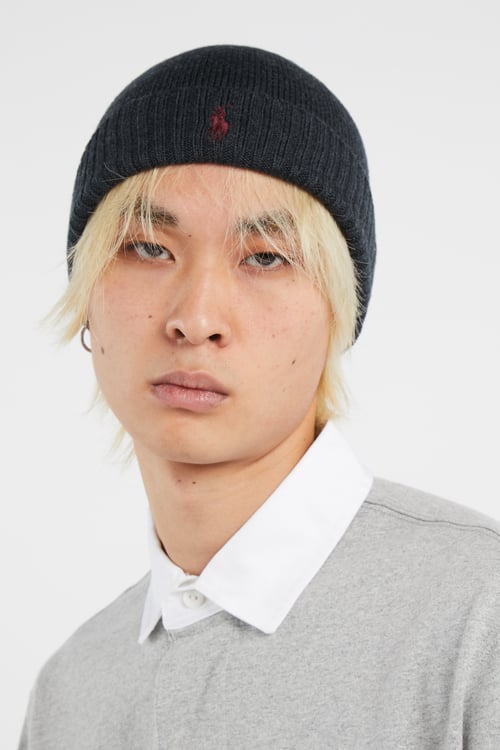 POLO RALPH LAUREN Bonnet Gris