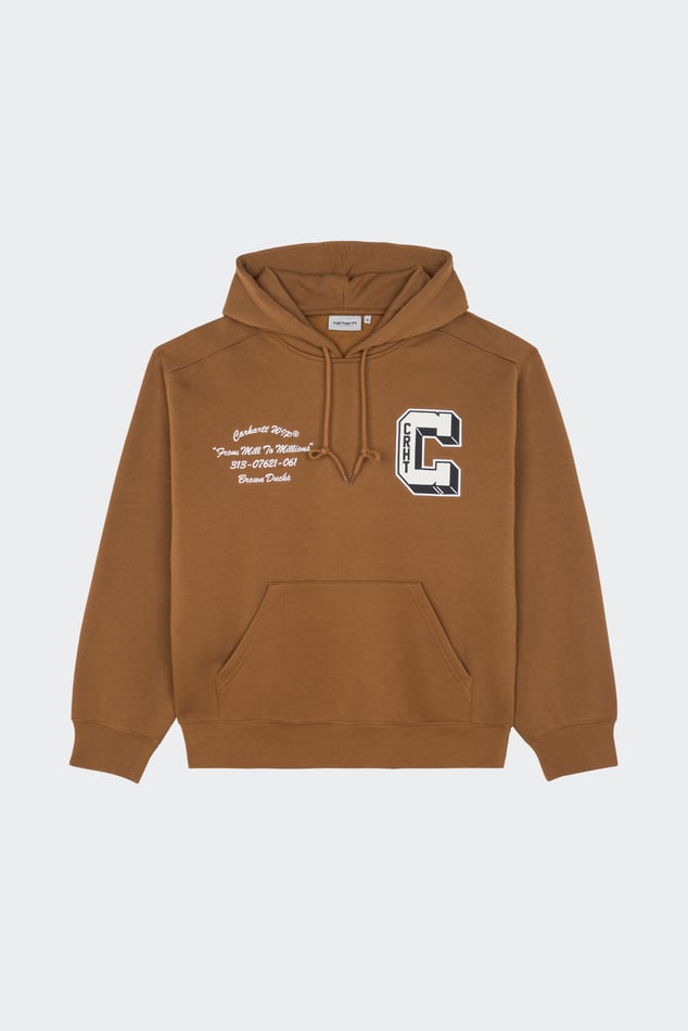 Men's carhartt orange hoodie sales