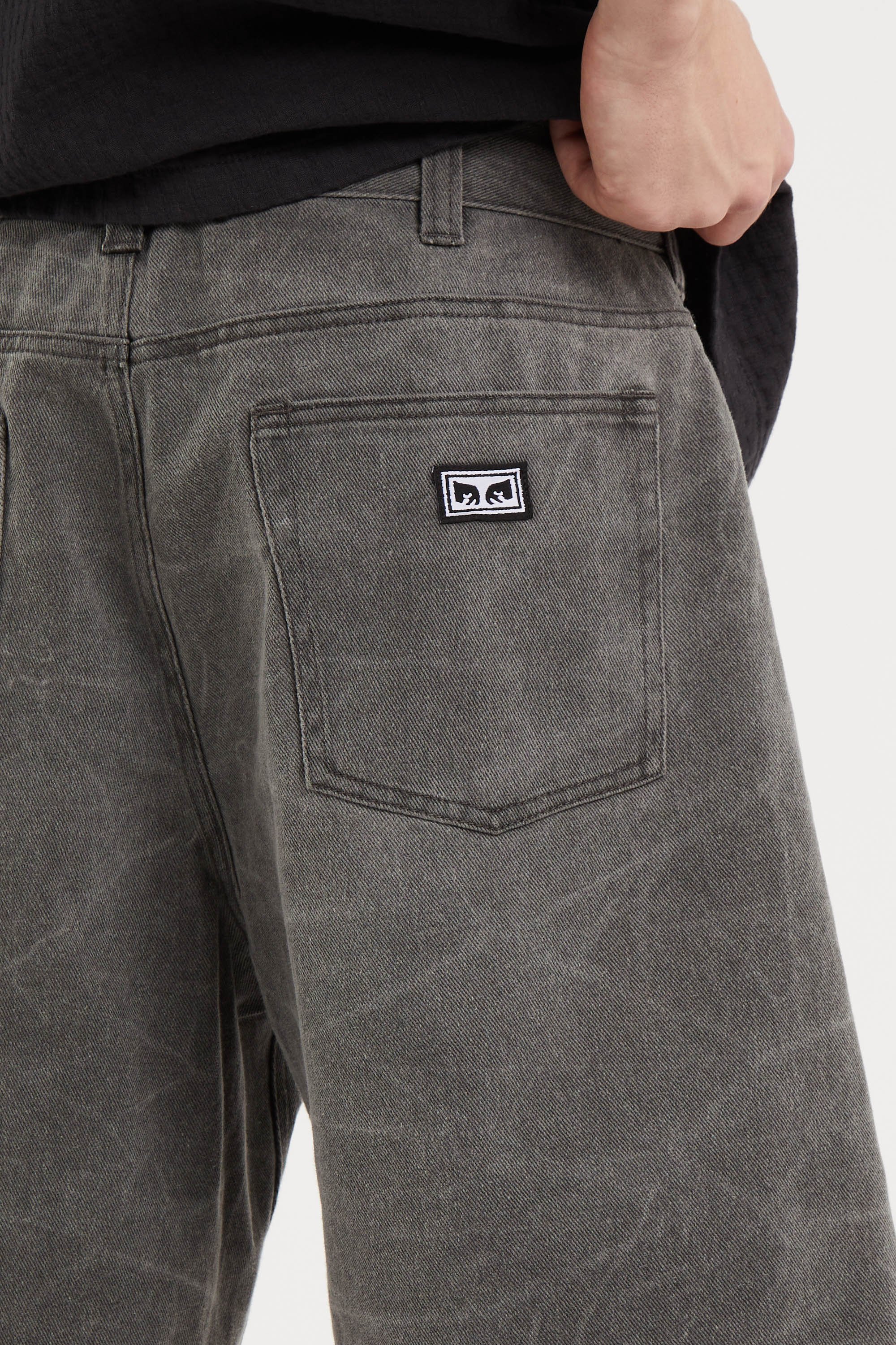 Short en jean  | Noir OBEY Homme