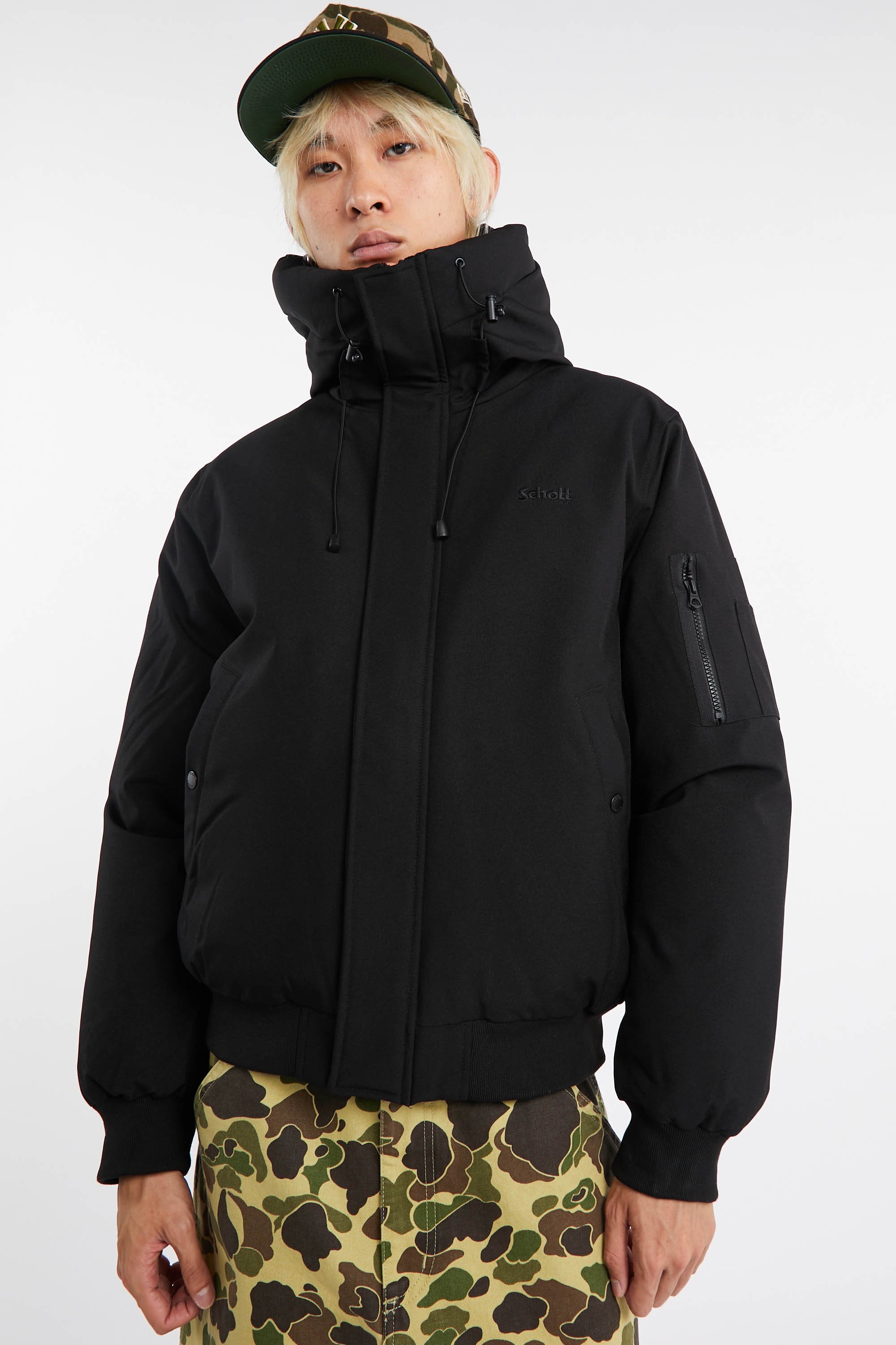 Jacket | Black SCHOTT Men