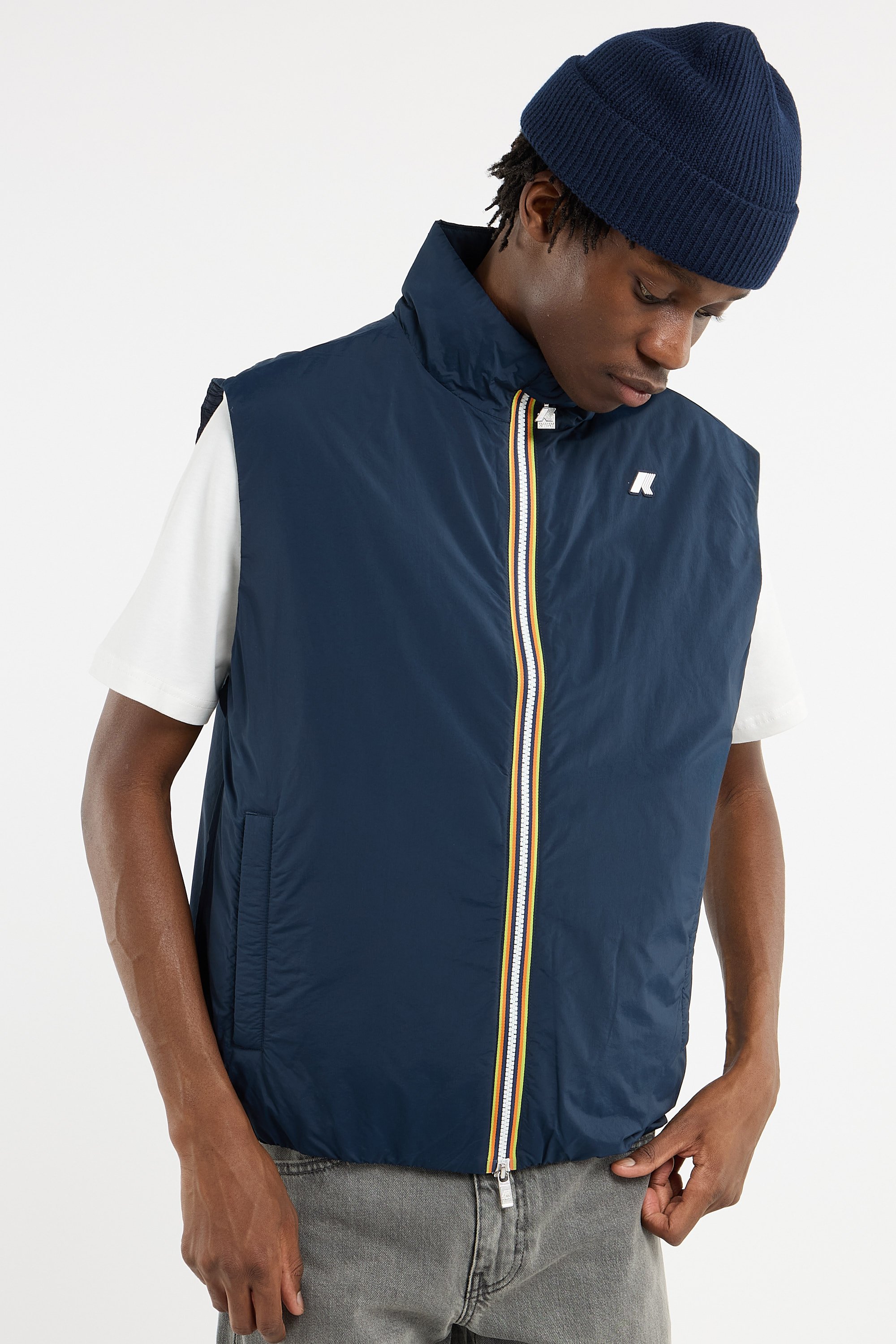 Gilet | Bleu K-WAY Homme